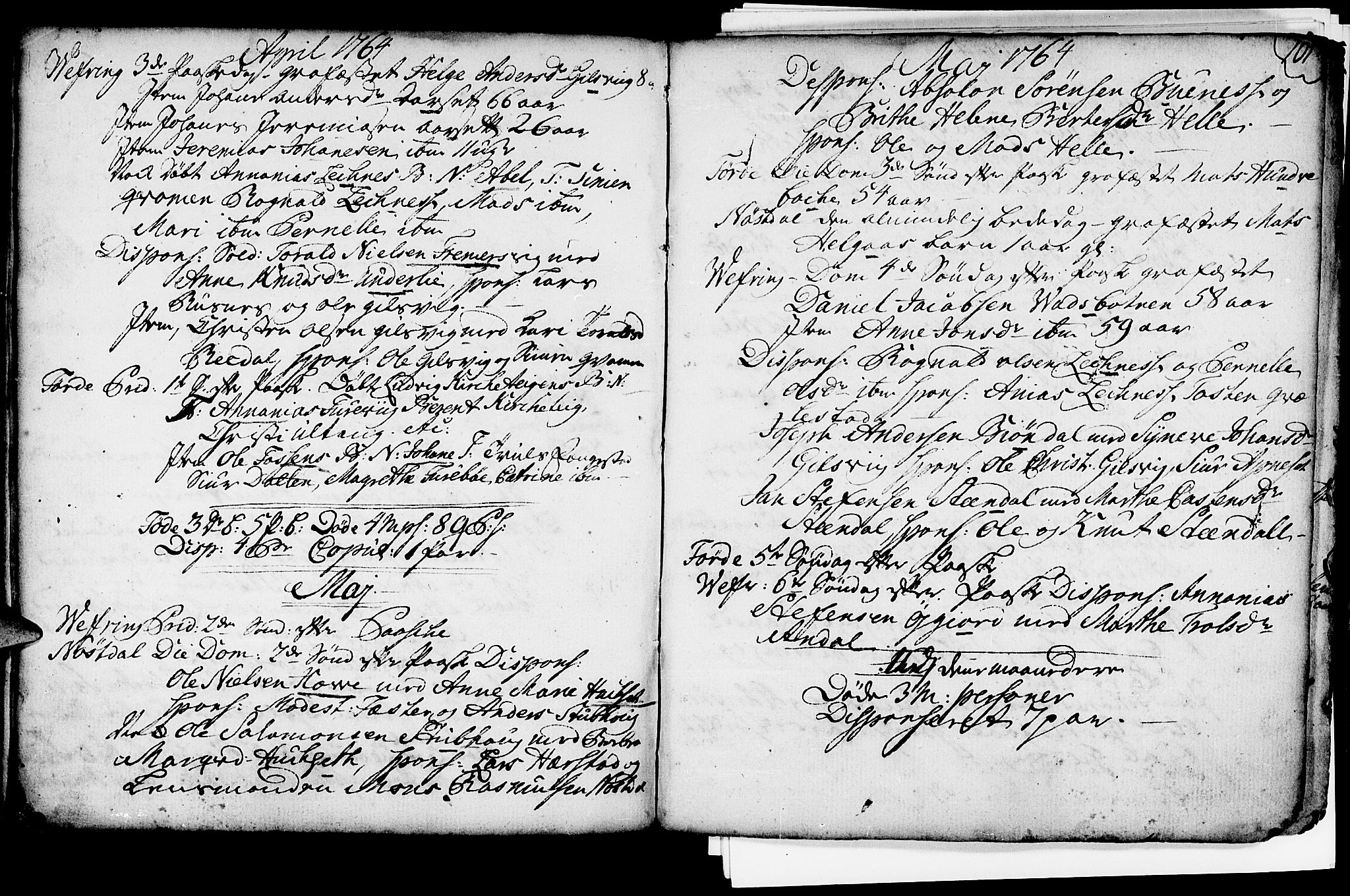 Førde sokneprestembete, AV/SAB-A-79901/H/Haa/Haaa/L0003: Parish register (official) no. A 3, 1749-1764, p. 101