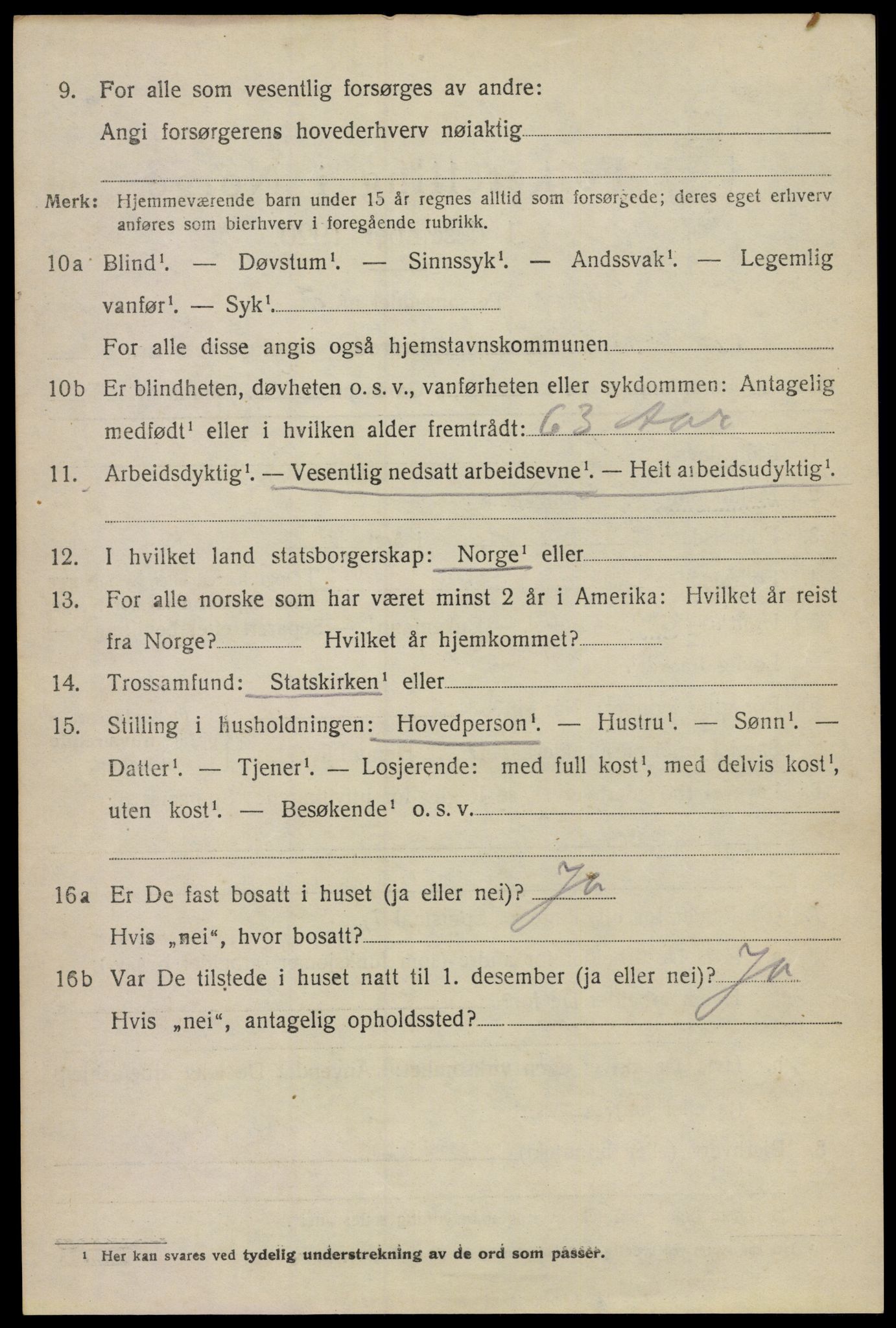 SAO, 1920 census for Våler, 1920, p. 3417