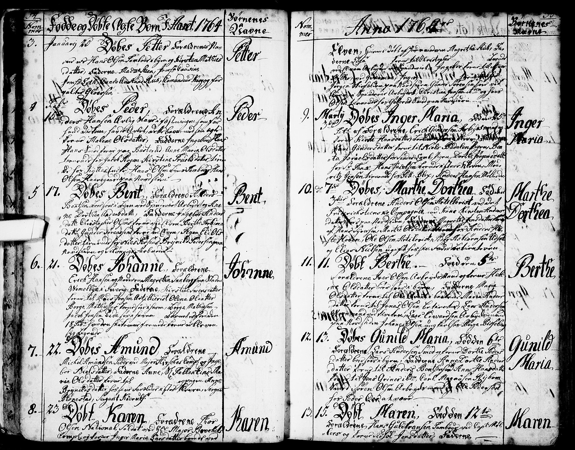 Halden prestekontor Kirkebøker, SAO/A-10909/F/Fa/L0001: Parish register (official) no. I 1, 1758-1791, p. 54-55