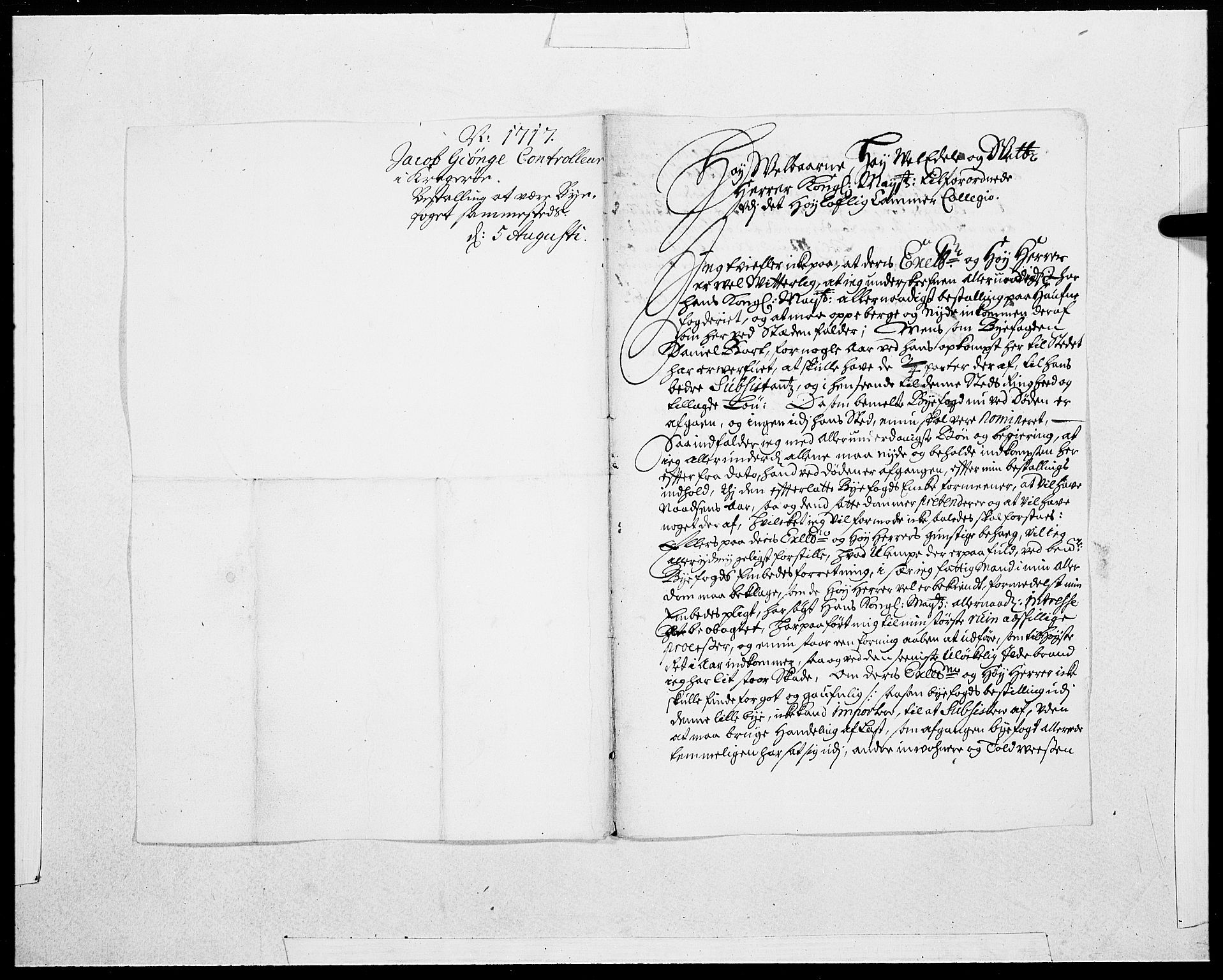 Danske Kanselli 1572-1799, RA/EA-3023/F/Fc/Fcc/Fcca/L0081: Norske innlegg 1572-1799, 1717, p. 112