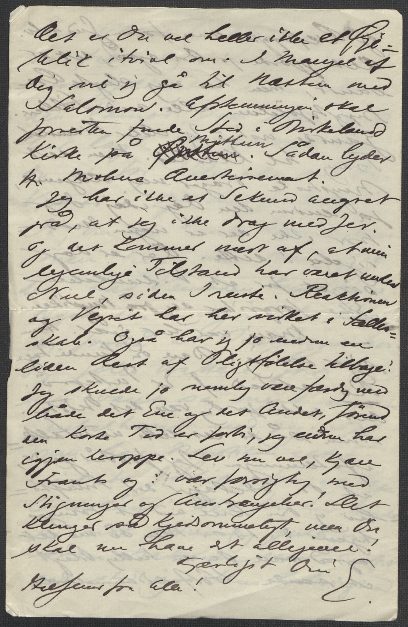 Beyer, Frants, AV/RA-PA-0132/F/L0001: Brev fra Edvard Grieg til Frantz Beyer og "En del optegnelser som kan tjene til kommentar til brevene" av Marie Beyer, 1872-1907, p. 816