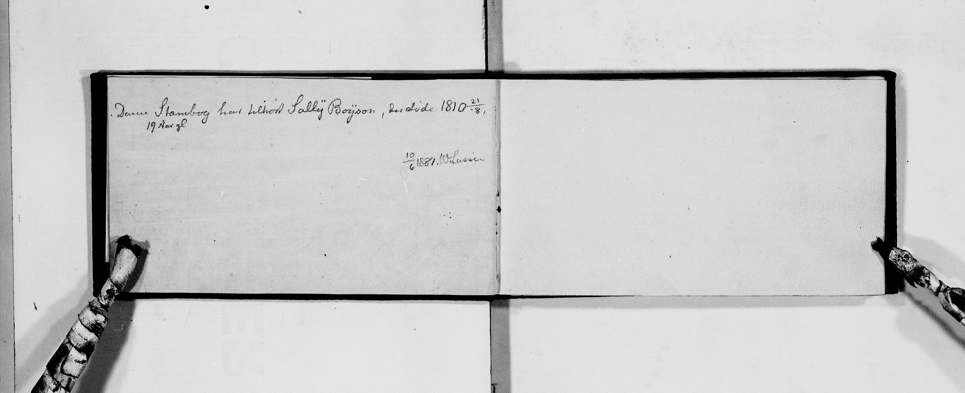 Lassens samlinger, AV/RA-PA-0051/G/L0093: Stambøker m.m., 1764-1867, p. 18