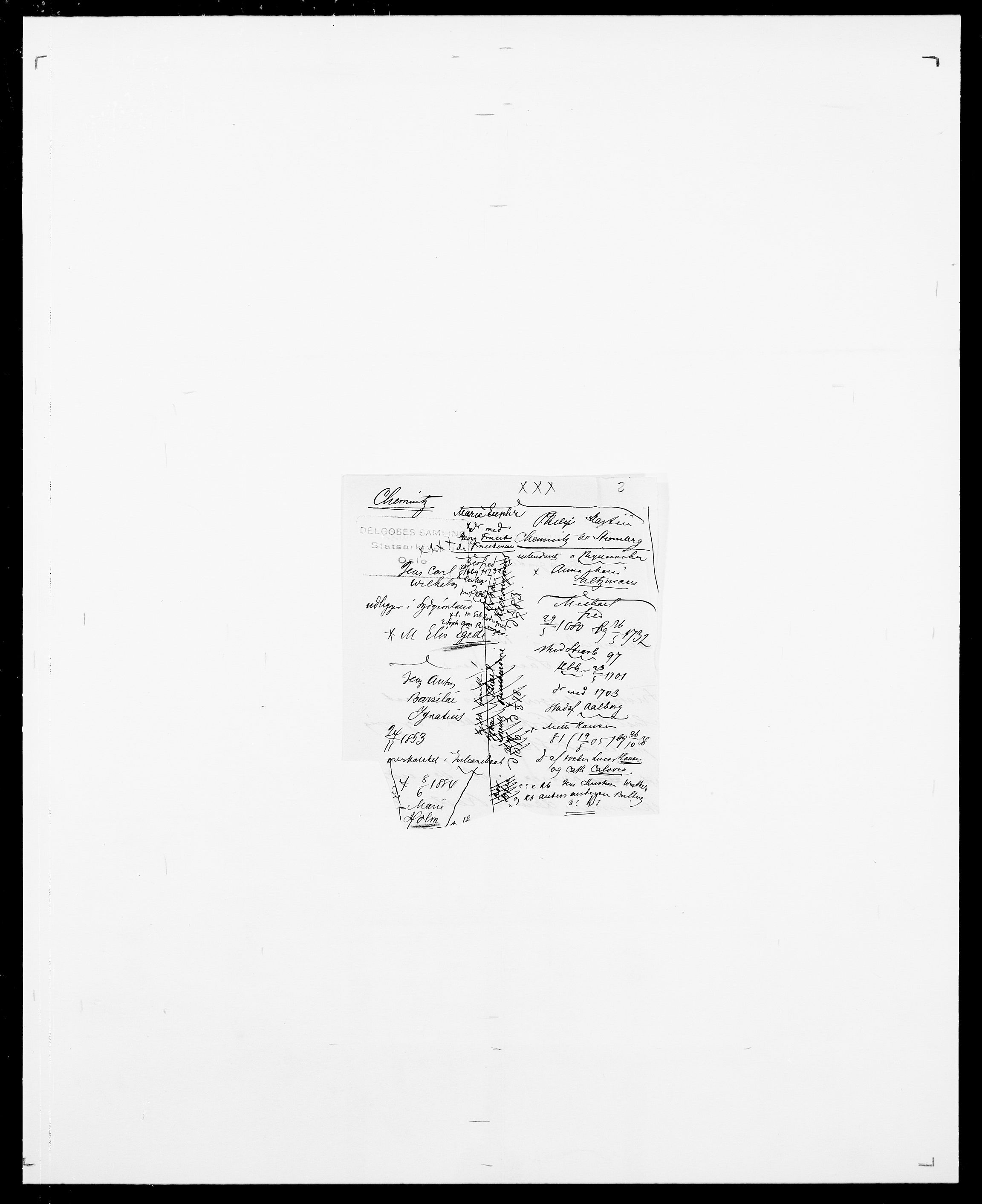 Delgobe, Charles Antoine - samling, SAO/PAO-0038/D/Da/L0008: Capjon - Dagenbolt, p. 174