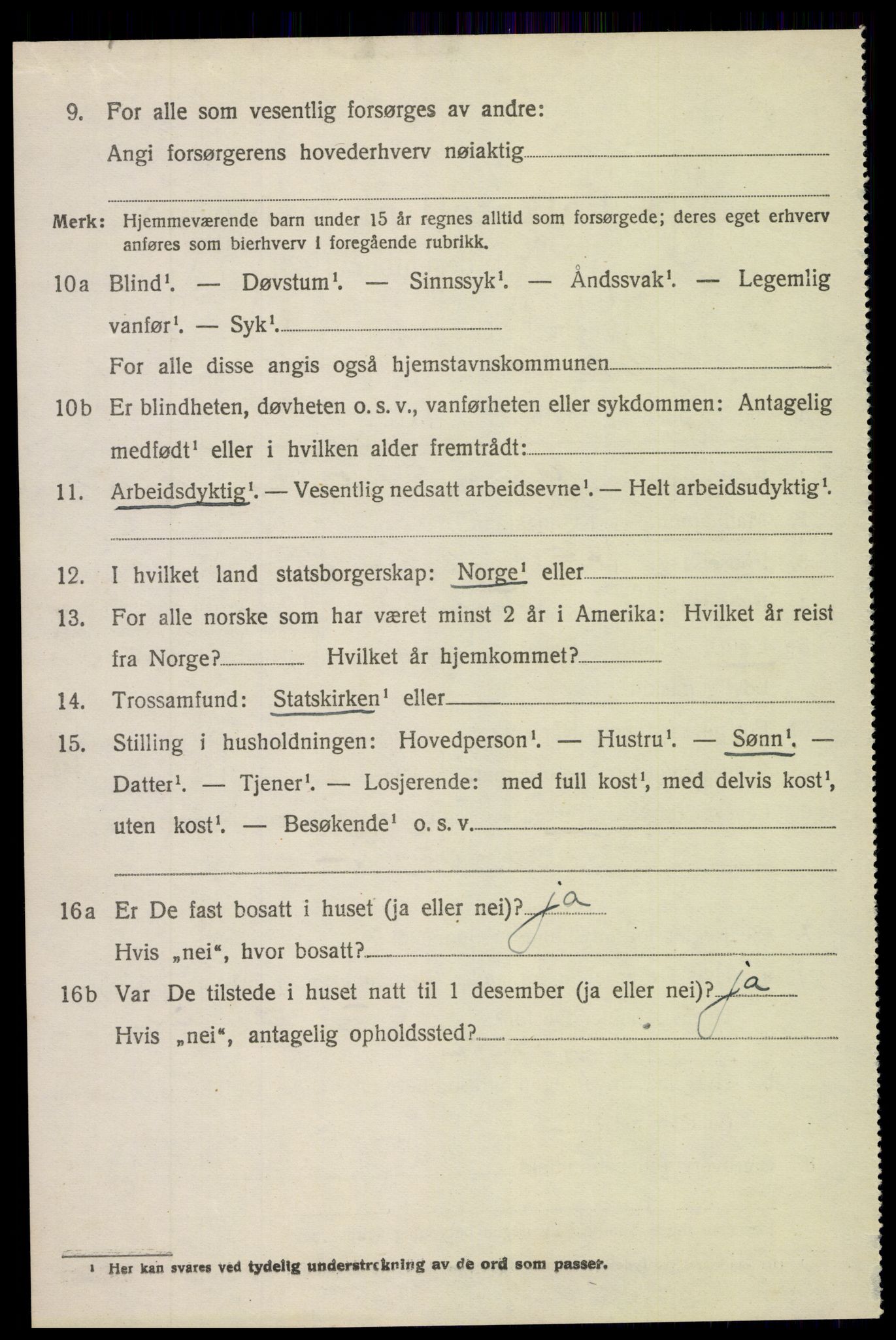 SAH, 1920 census for Etnedal, 1920, p. 2875