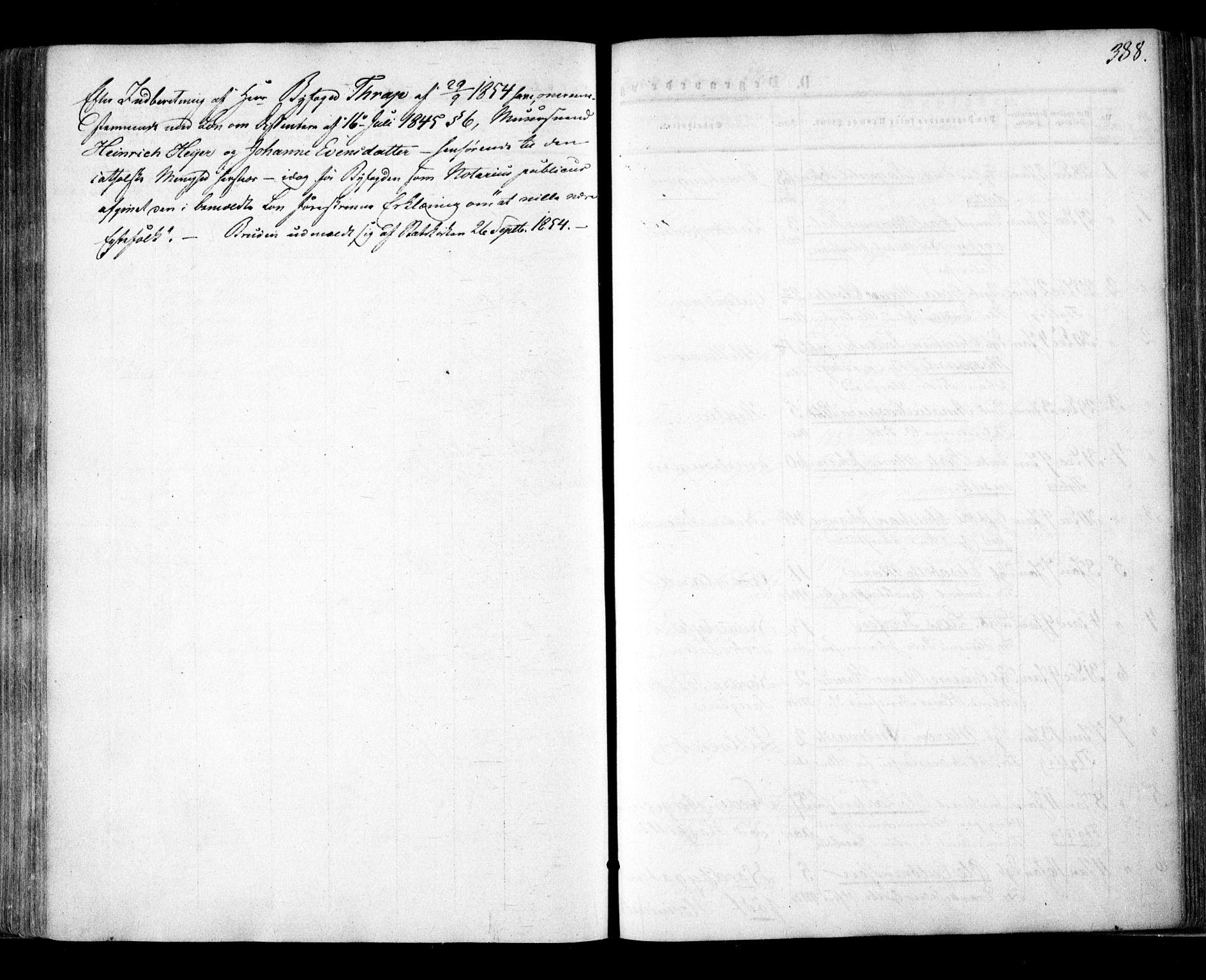 Aker prestekontor kirkebøker, SAO/A-10861/F/L0020: Parish register (official) no. 20, 1853-1857, p. 388