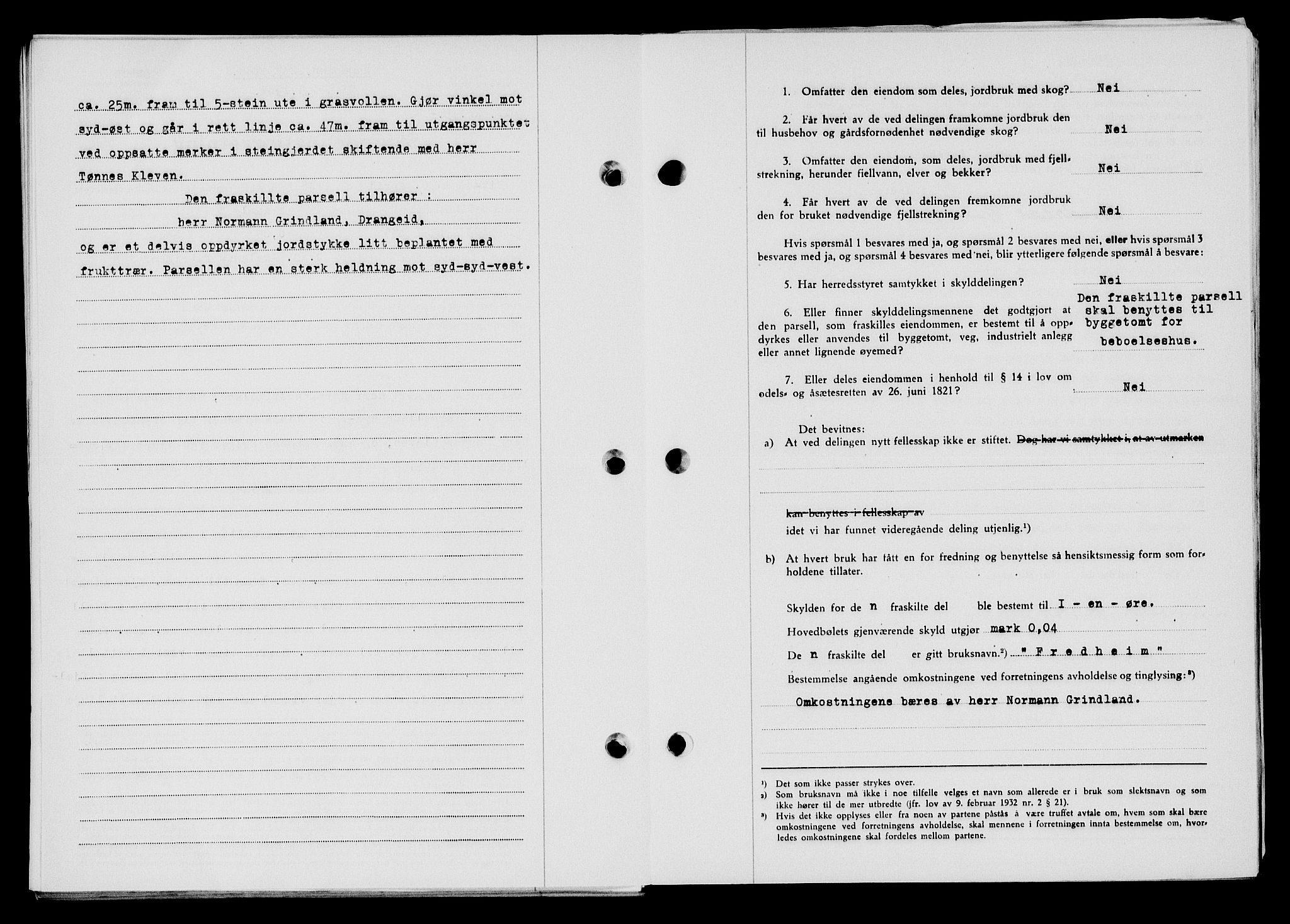 Flekkefjord sorenskriveri, SAK/1221-0001/G/Gb/Gba/L0063: Mortgage book no. A-11, 1947-1948, Diary no: : 237/1948