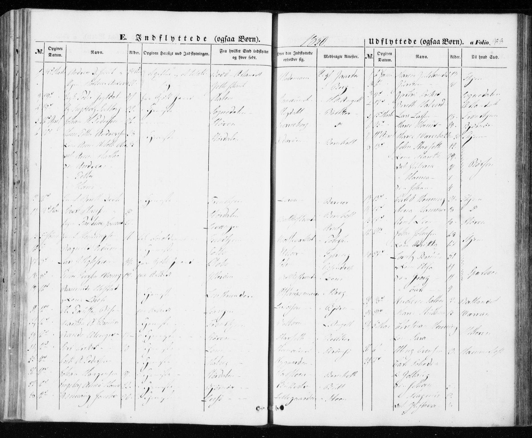 Ministerialprotokoller, klokkerbøker og fødselsregistre - Sør-Trøndelag, SAT/A-1456/606/L0291: Parish register (official) no. 606A06, 1848-1856, p. 288