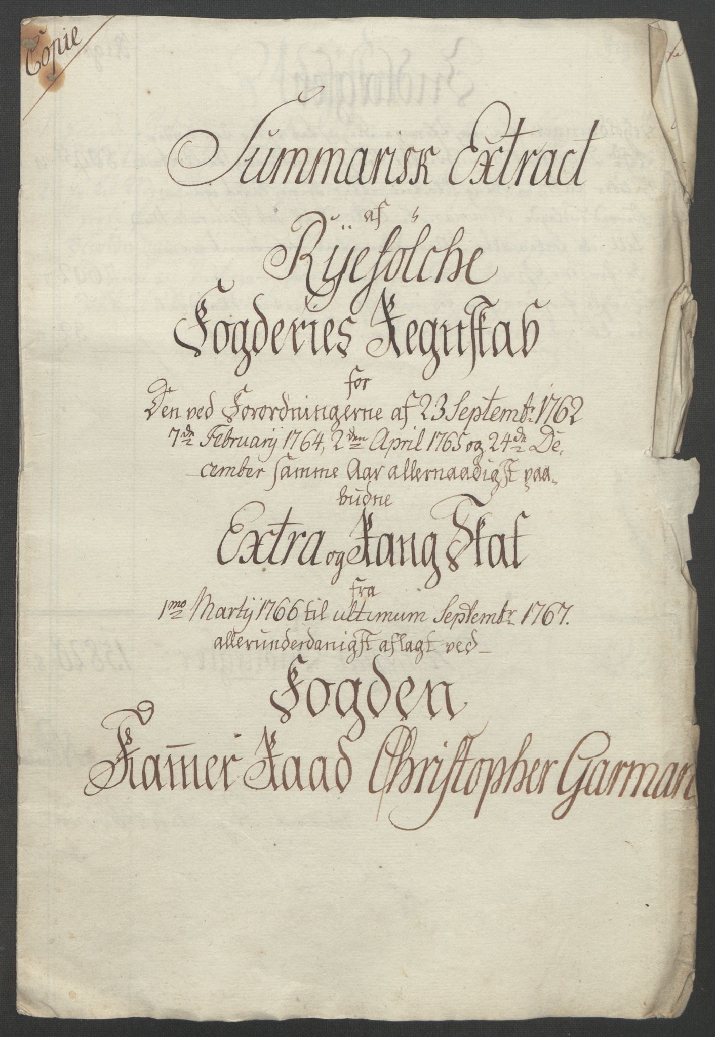 Rentekammeret inntil 1814, Reviderte regnskaper, Fogderegnskap, AV/RA-EA-4092/R47/L2972: Ekstraskatten Ryfylke, 1762-1780, p. 73