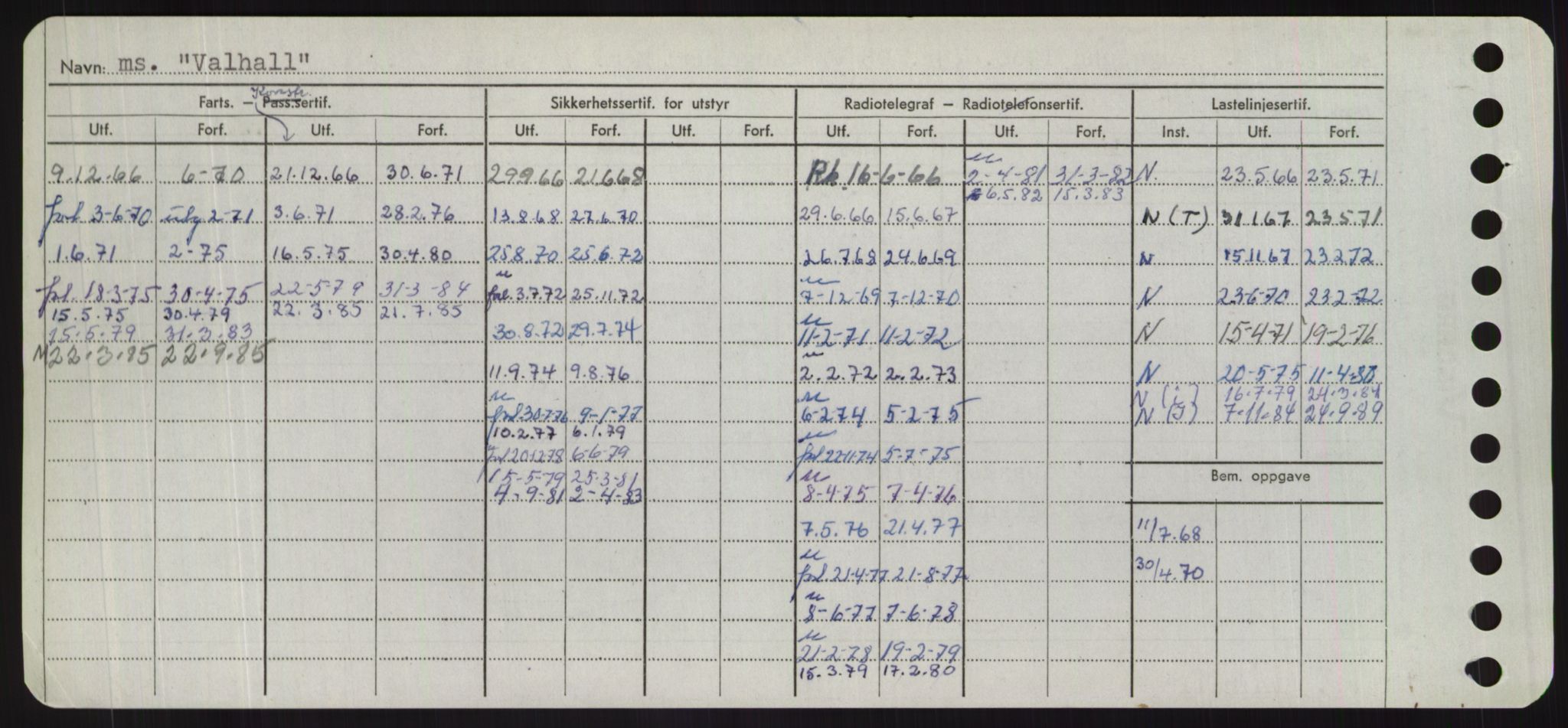 Sjøfartsdirektoratet med forløpere, Skipsmålingen, AV/RA-S-1627/H/Hd/L0040: Fartøy, U-Ve, p. 228