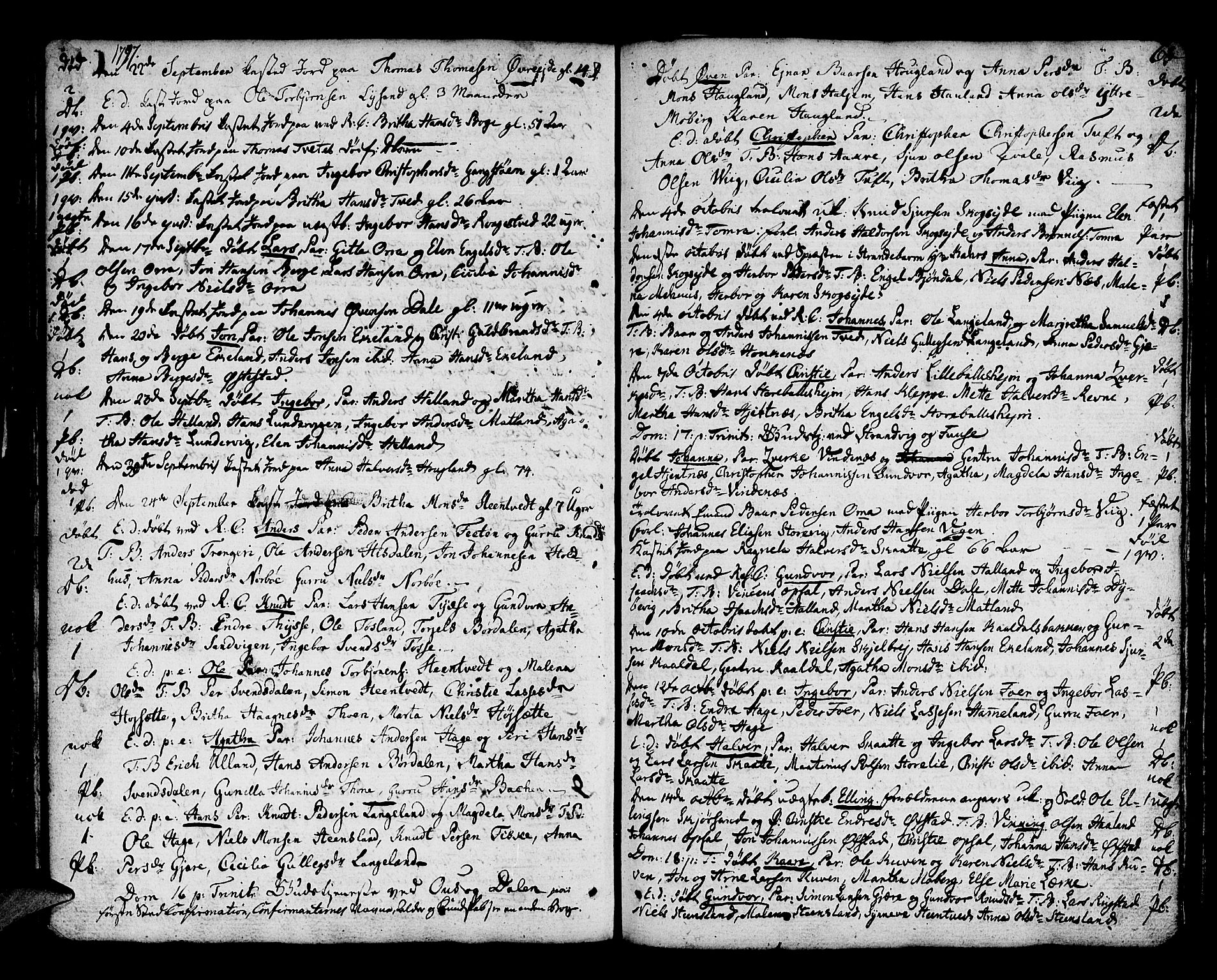 Os sokneprestembete, AV/SAB-A-99929: Parish register (official) no. A 11, 1789-1815, p. 68