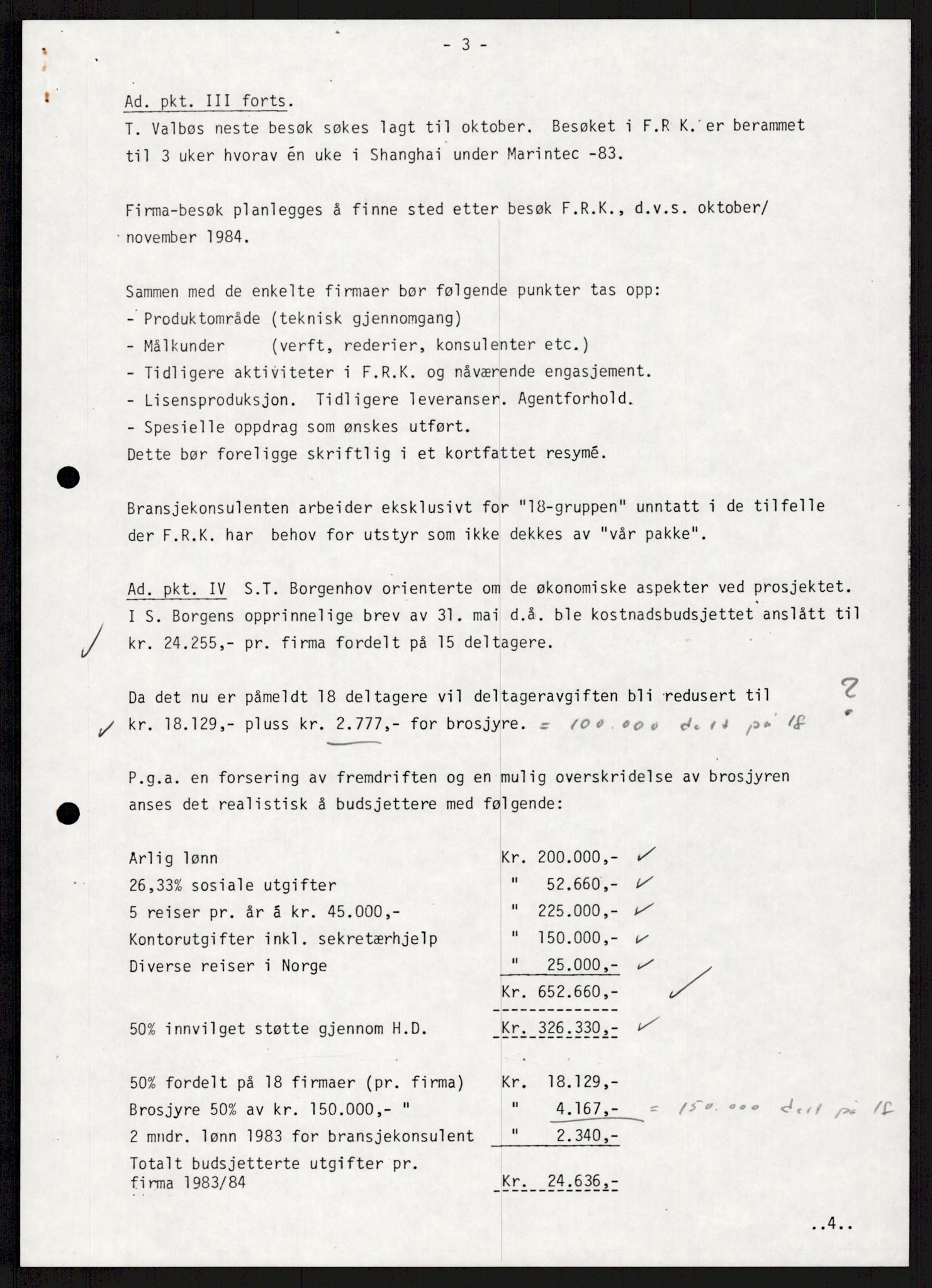 "17-Gruppen Kina", AV/RA-PA-1688/A/L0001: Møtereferater, 1979-1986, p. 49