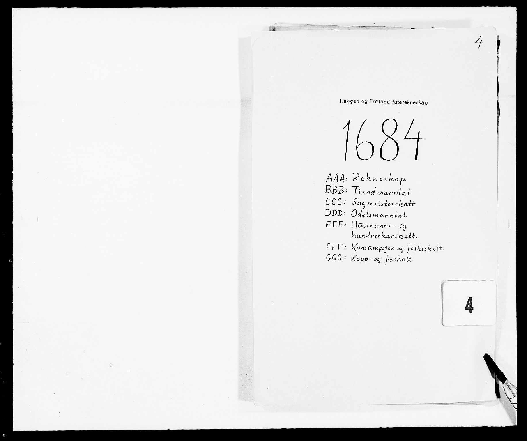 Rentekammeret inntil 1814, Reviderte regnskaper, Fogderegnskap, RA/EA-4092/R06/L0280: Fogderegnskap Heggen og Frøland, 1681-1684, p. 425