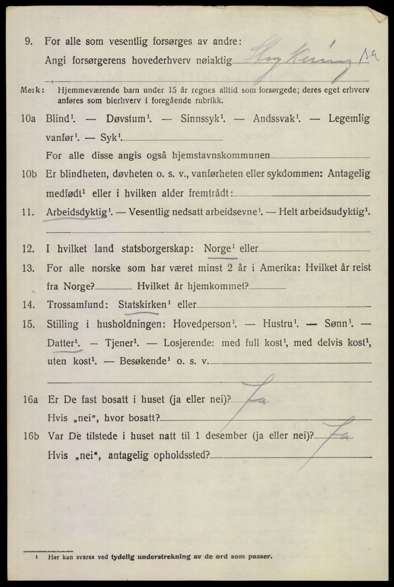 SAKO, 1920 census for Borre, 1920, p. 6193