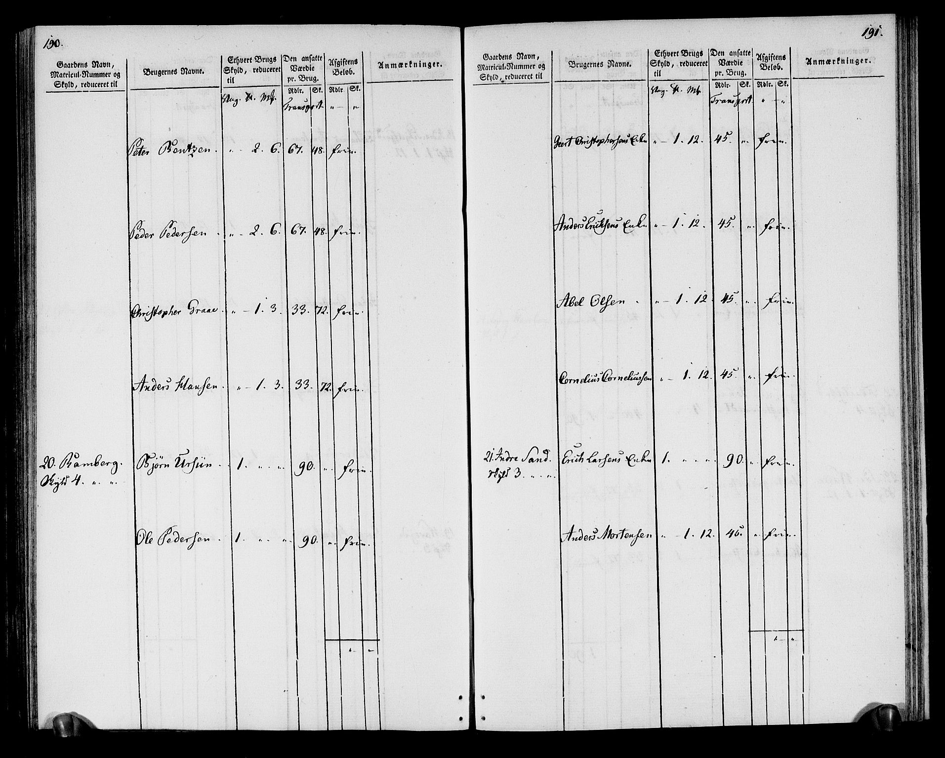 Rentekammeret inntil 1814, Realistisk ordnet avdeling, AV/RA-EA-4070/N/Ne/Nea/L0164: Vesterålen, Andenes og Lofoten fogderi. Oppebørselsregister, 1803, p. 98