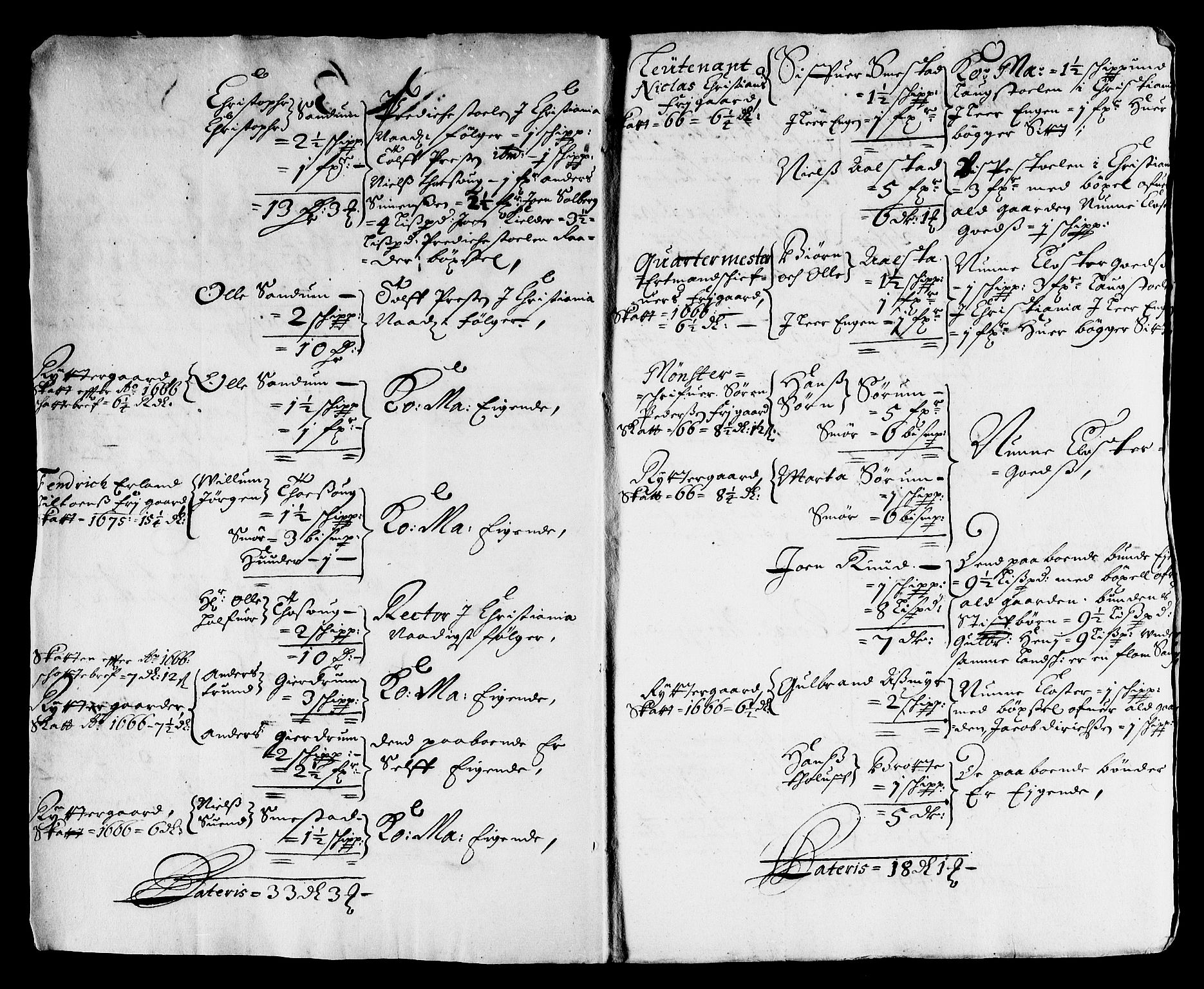Rentekammeret inntil 1814, Reviderte regnskaper, Stiftamtstueregnskaper, Landkommissariatet på Akershus og Akershus stiftamt, AV/RA-EA-5869/R/Rb/L0129: Akershus stiftamt, 1677