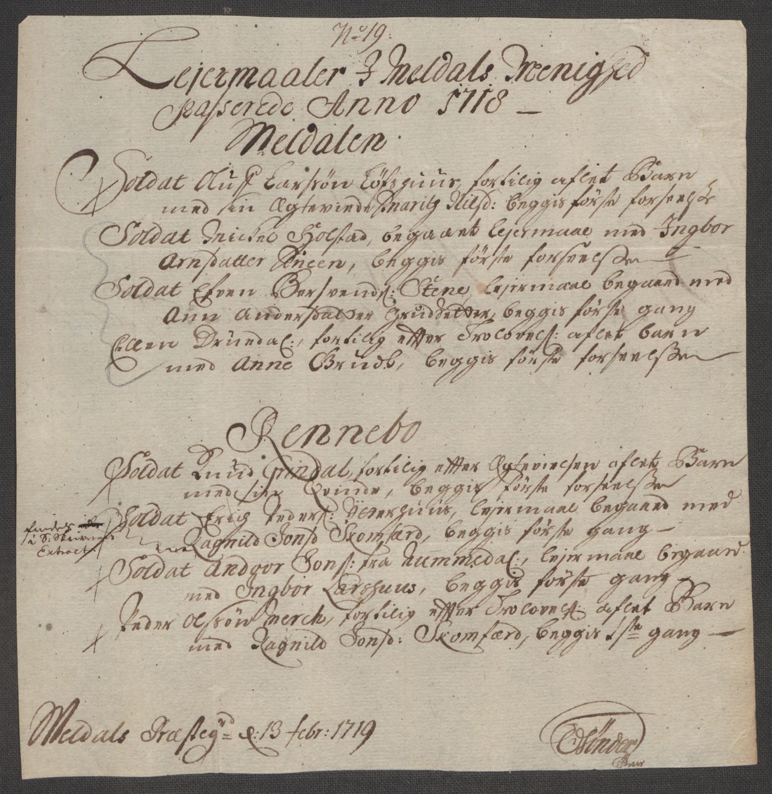 Rentekammeret inntil 1814, Reviderte regnskaper, Fogderegnskap, AV/RA-EA-4092/R60/L3971: Fogderegnskap Orkdal og Gauldal, 1718, p. 248