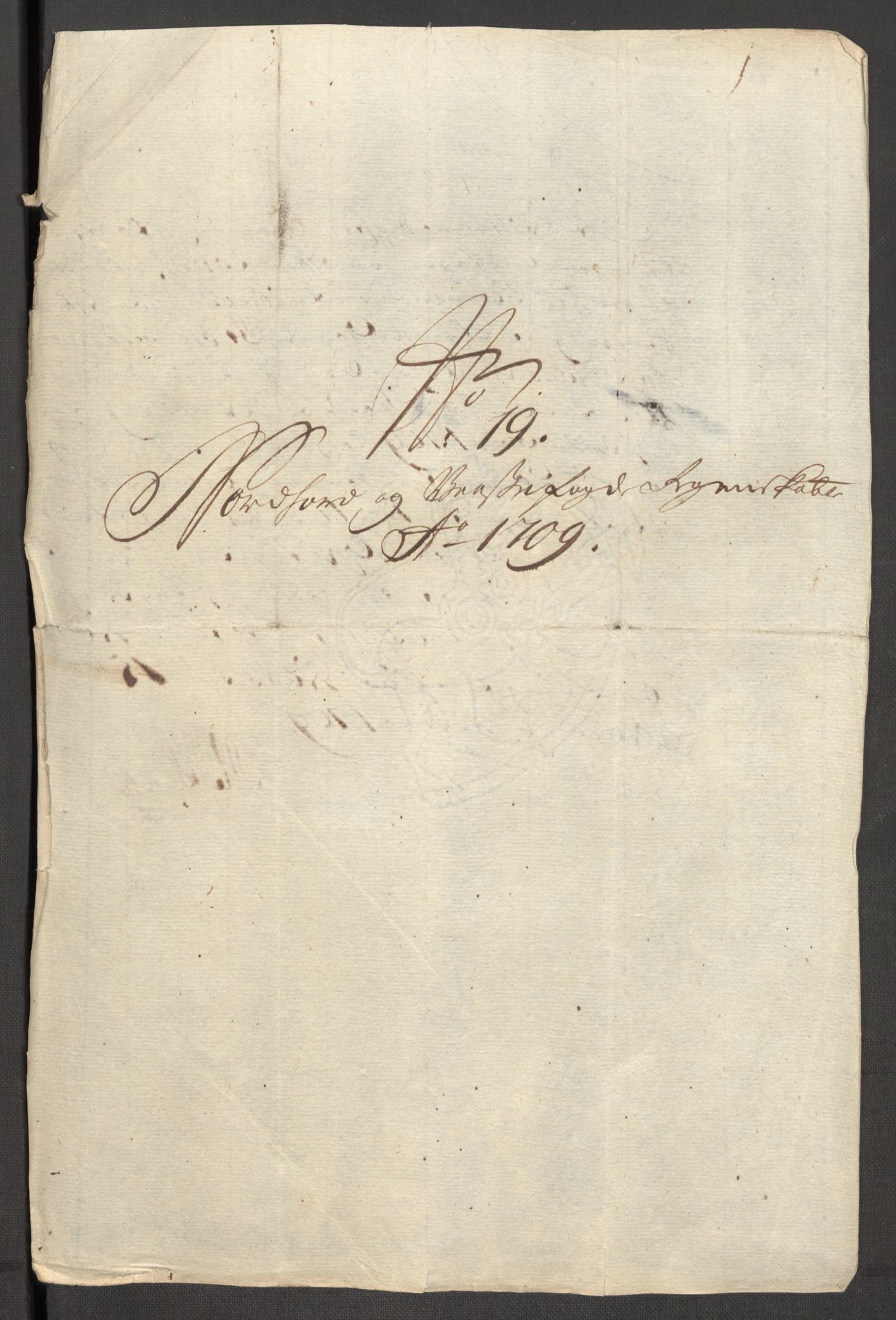 Rentekammeret inntil 1814, Reviderte regnskaper, Fogderegnskap, AV/RA-EA-4092/R51/L3190: Fogderegnskap Nordhordland og Voss, 1709, p. 227