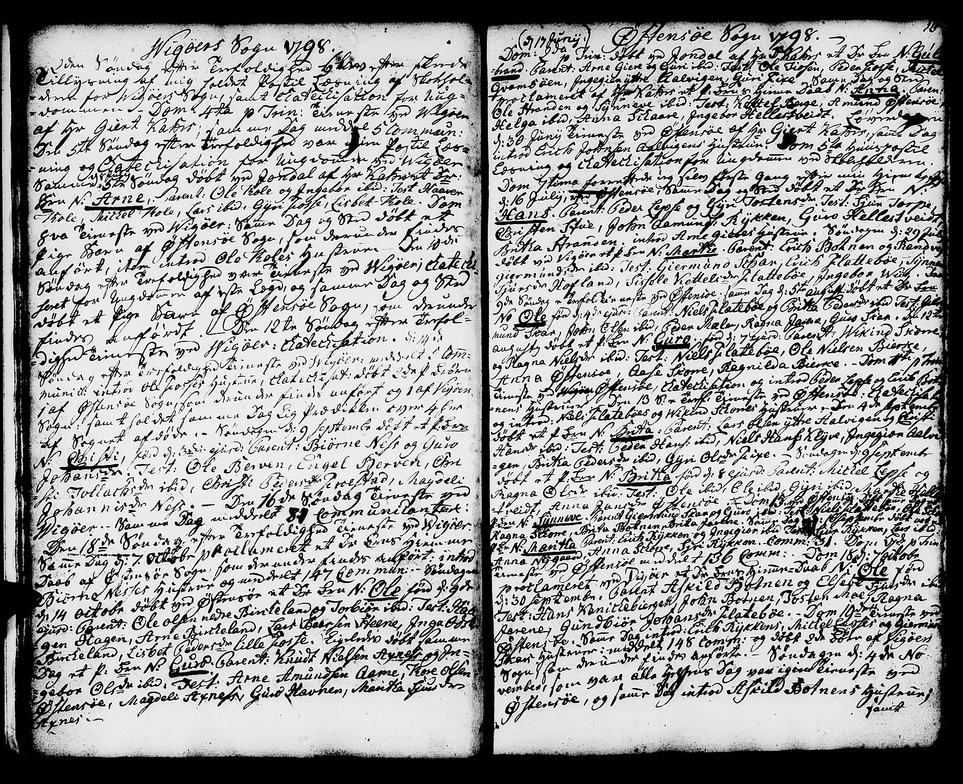 Kvam sokneprestembete, AV/SAB-A-76201/H/Haa: Parish register (official) no. A 5, 1796-1832, p. 10