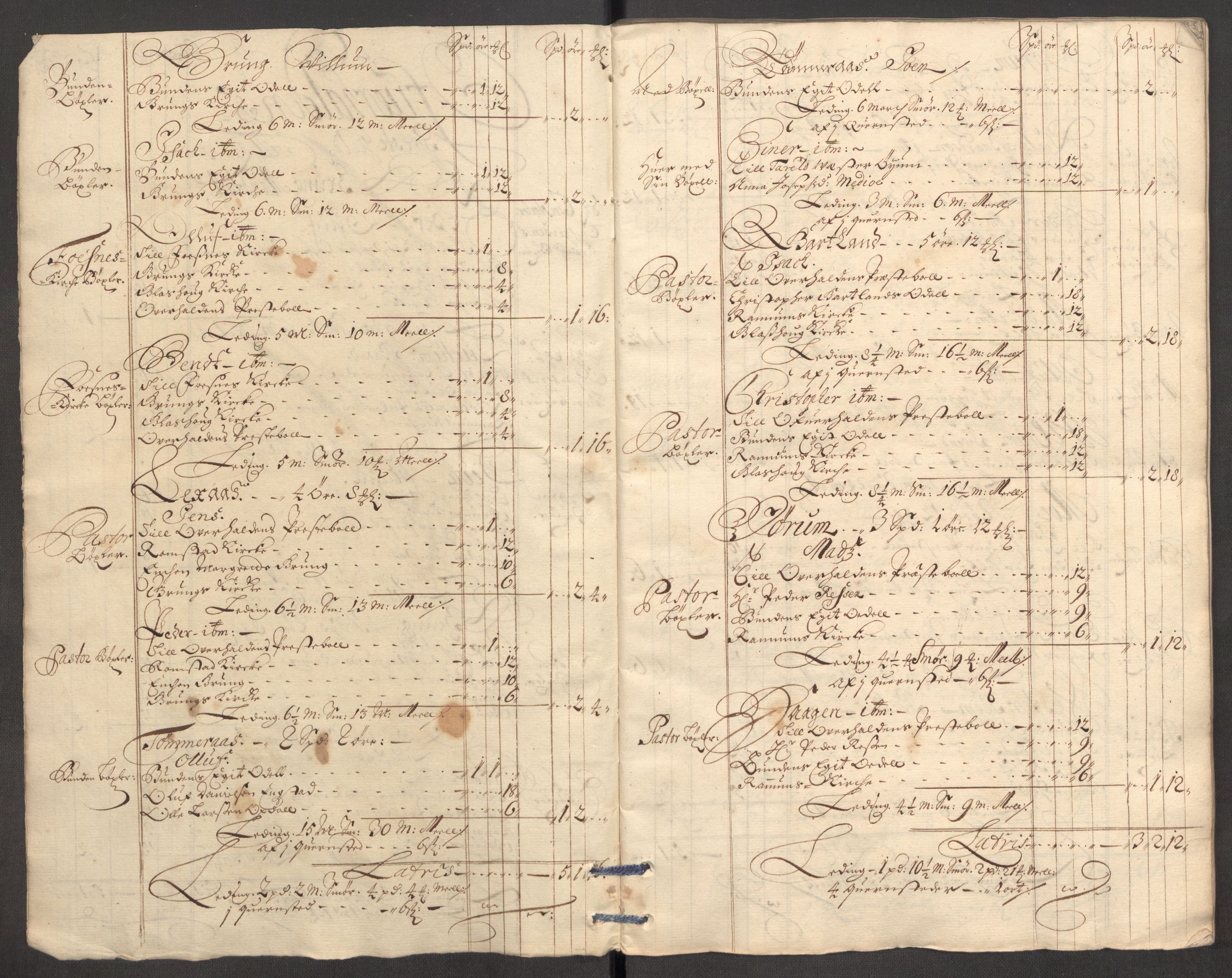 Rentekammeret inntil 1814, Reviderte regnskaper, Fogderegnskap, RA/EA-4092/R64/L4425: Fogderegnskap Namdal, 1696-1698, p. 140