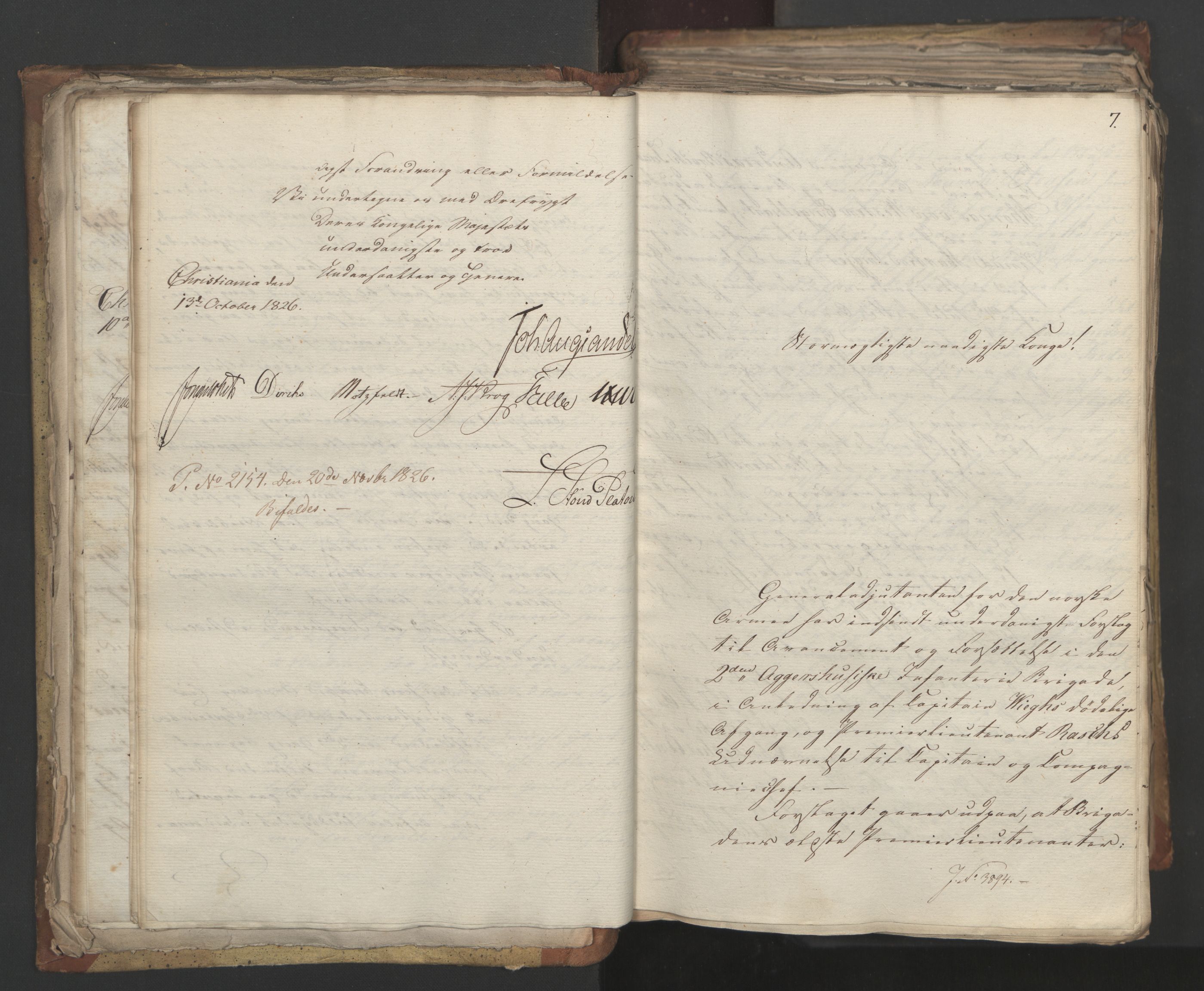 Statsrådsavdelingen i Stockholm, AV/RA-S-1003/D/Da/L0049: Regjeringsinnstillinger nr. 3860-4086, 1826, p. 77