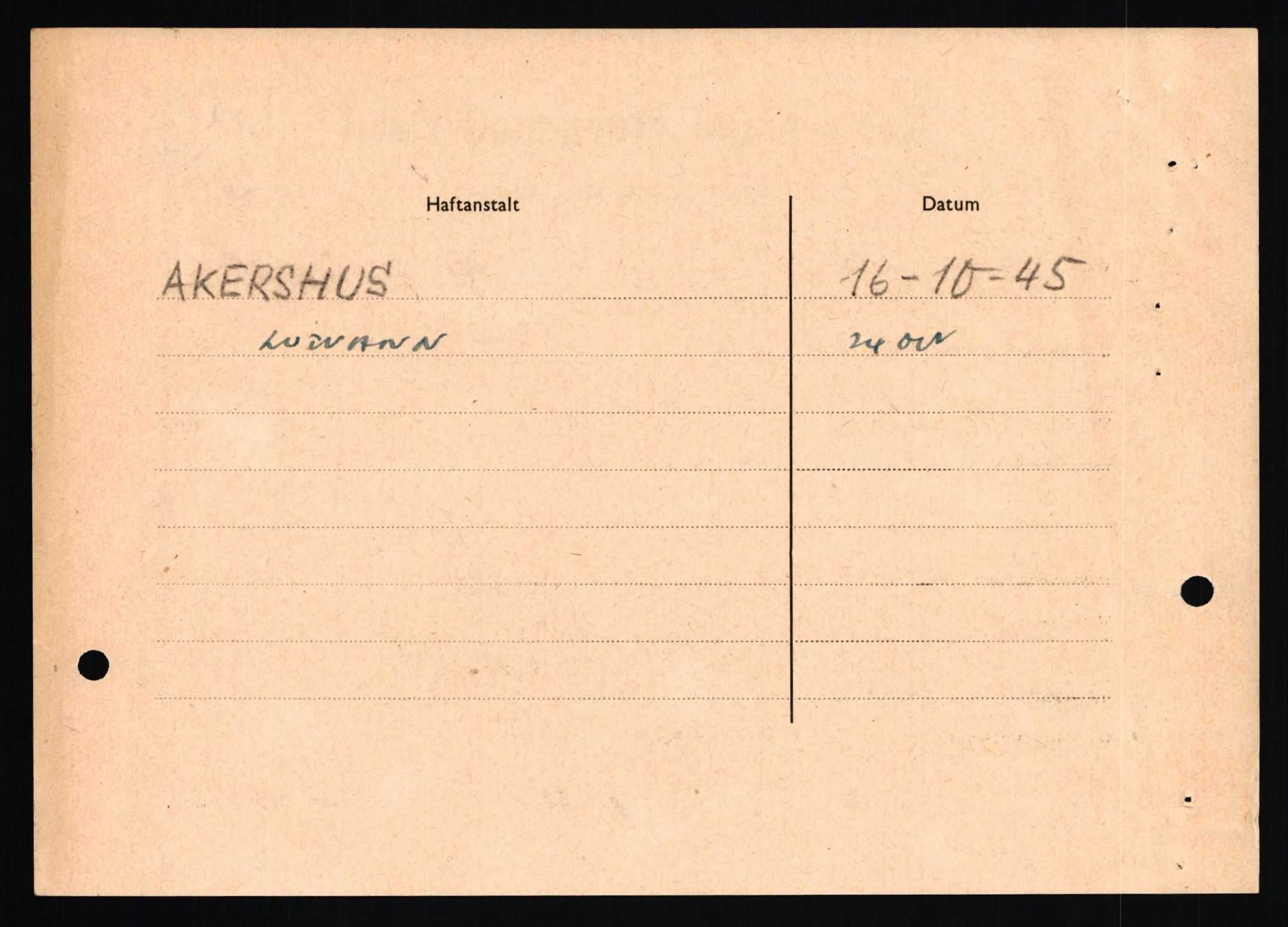 Forsvaret, Forsvarets overkommando II, AV/RA-RAFA-3915/D/Db/L0040: CI Questionaires. Tyske okkupasjonsstyrker i Norge. Østerrikere., 1945-1946, p. 347