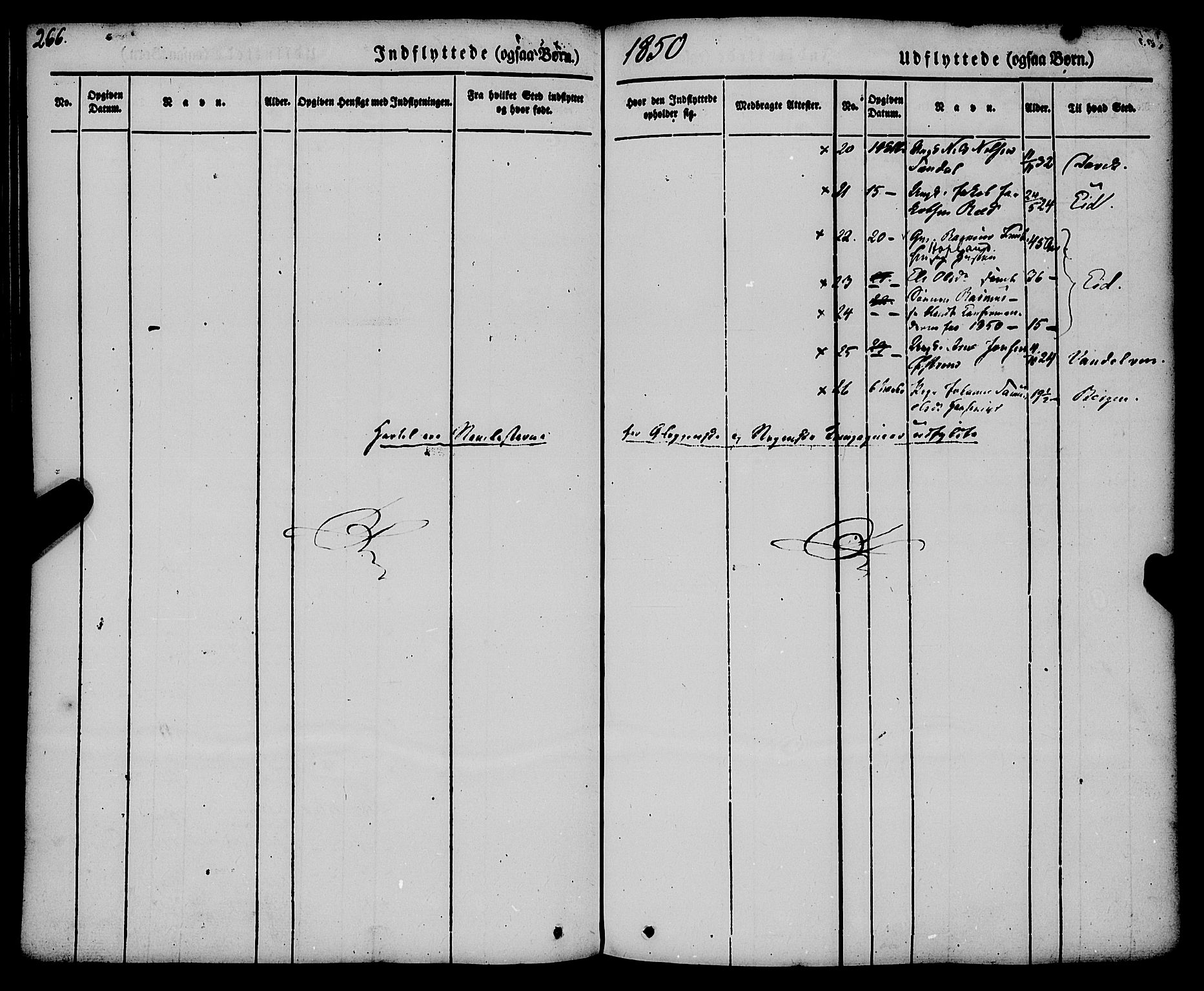 Gloppen sokneprestembete, AV/SAB-A-80101/H/Haa/Haaa/L0008: Parish register (official) no. A 8, 1837-1855, p. 266