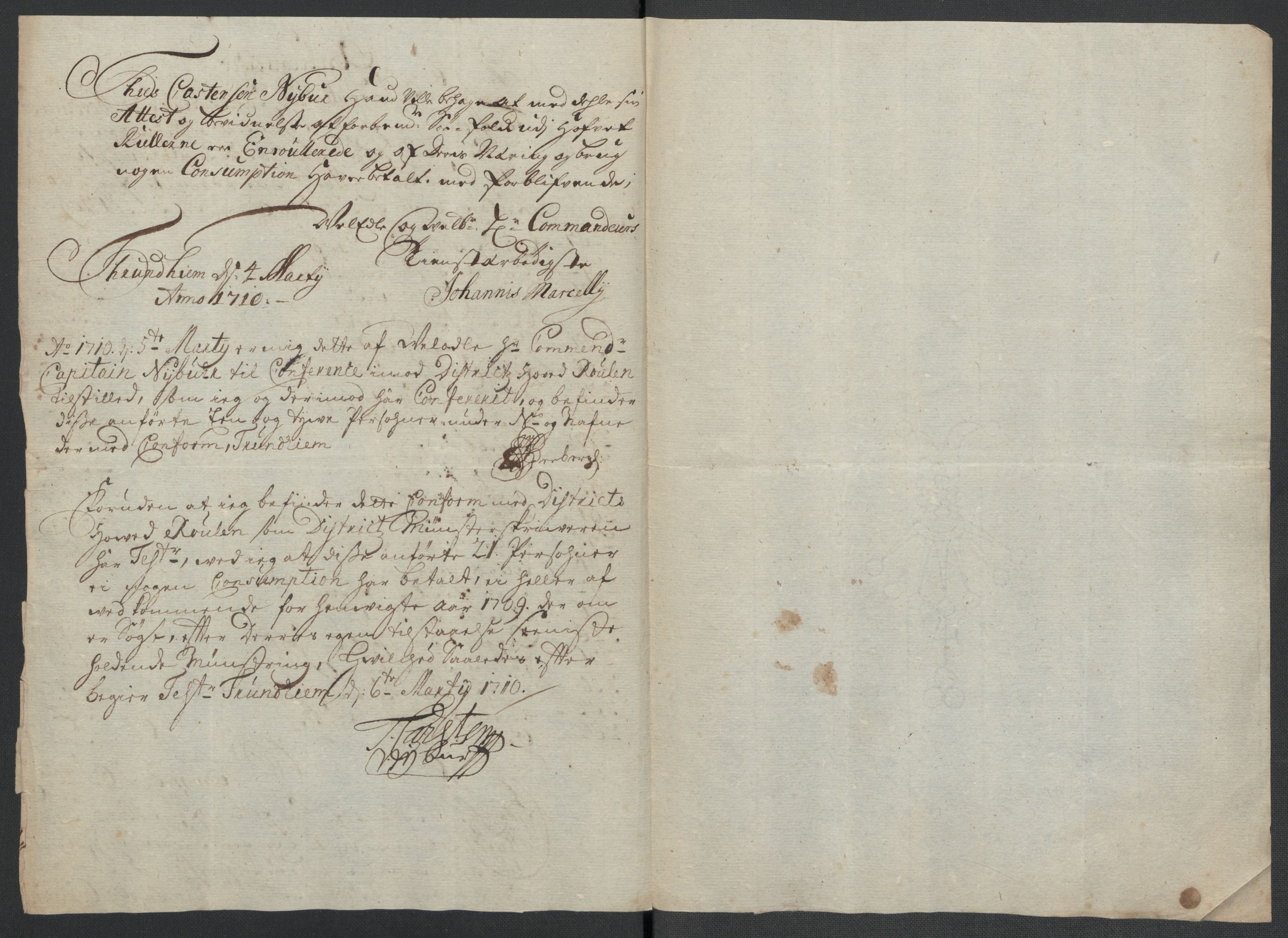Rentekammeret inntil 1814, Reviderte regnskaper, Fogderegnskap, RA/EA-4092/R56/L3744: Fogderegnskap Nordmøre, 1709-1710, p. 166