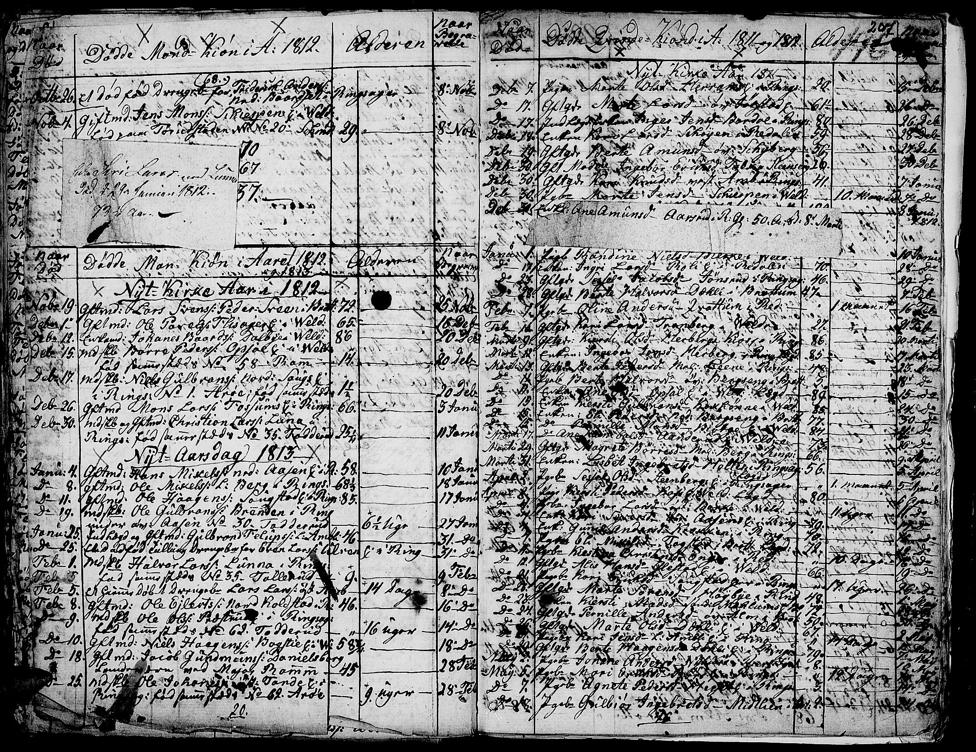 Ringsaker prestekontor, SAH/PREST-014/K/Ka/L0004: Parish register (official) no. 4, 1799-1814, p. 207