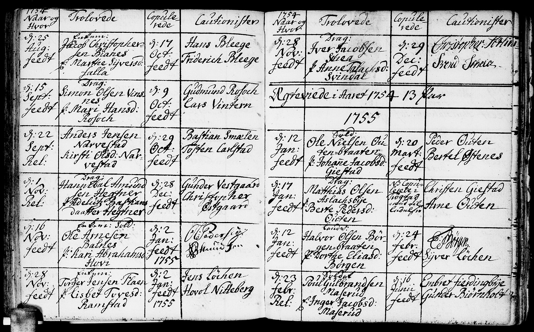 Fet prestekontor Kirkebøker, AV/SAO-A-10370a/F/Fa/L0004: Parish register (official) no. I 4, 1751-1773, p. 141