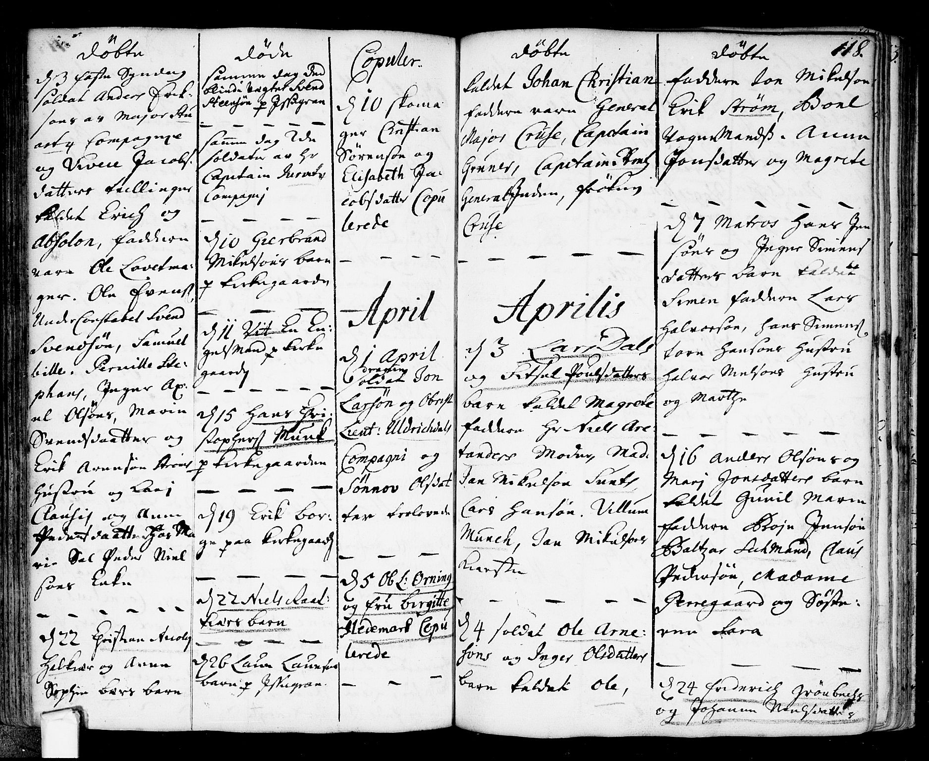 Fredrikstad prestekontor Kirkebøker, AV/SAO-A-11082/F/Fa/L0001: Parish register (official) no. 1, 1717-1731, p. 118