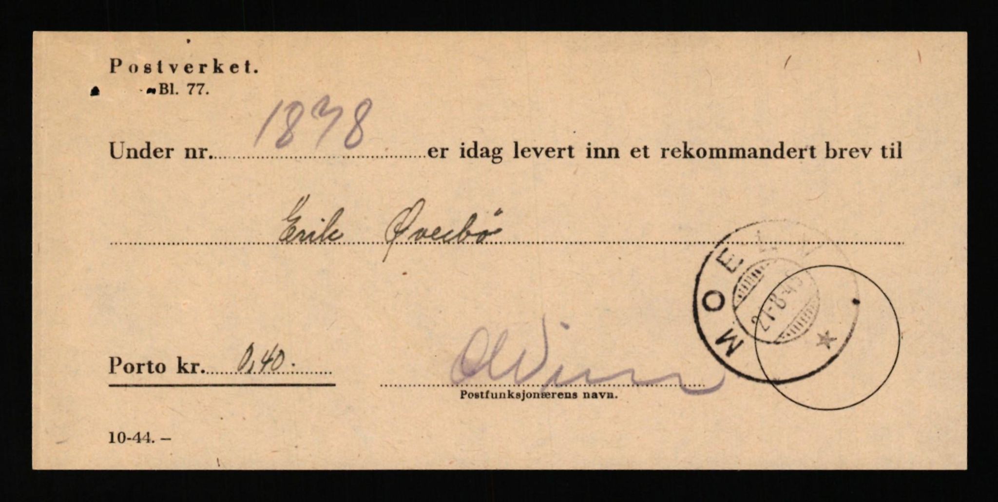 Landssvikarkivet, Hamar politikammer, AV/RA-S-3138-09/D/Dd, 1945-1946, p. 11