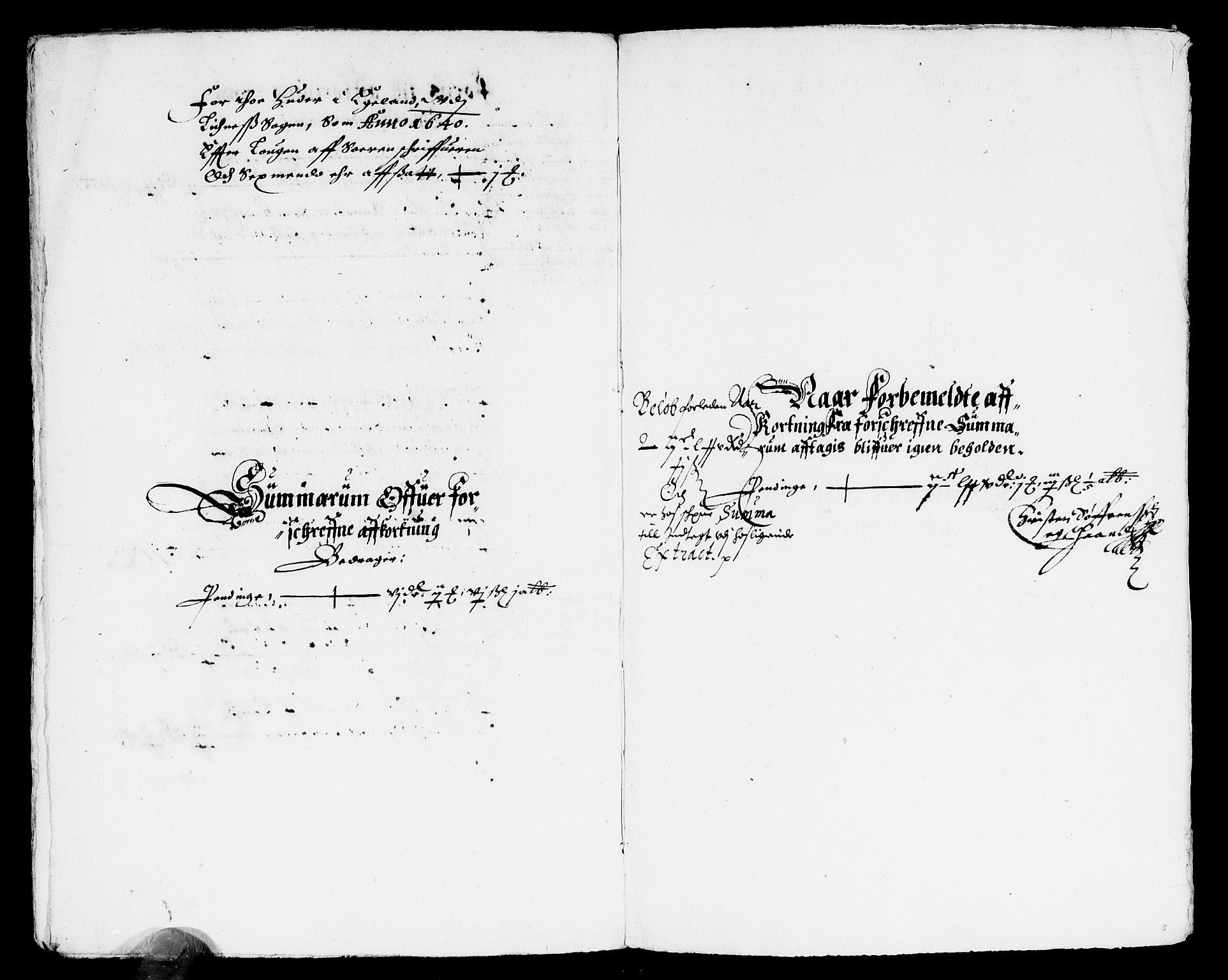 Rentekammeret inntil 1814, Reviderte regnskaper, Lensregnskaper, AV/RA-EA-5023/R/Rb/Rbr/L0013: Lista len, 1640-1642