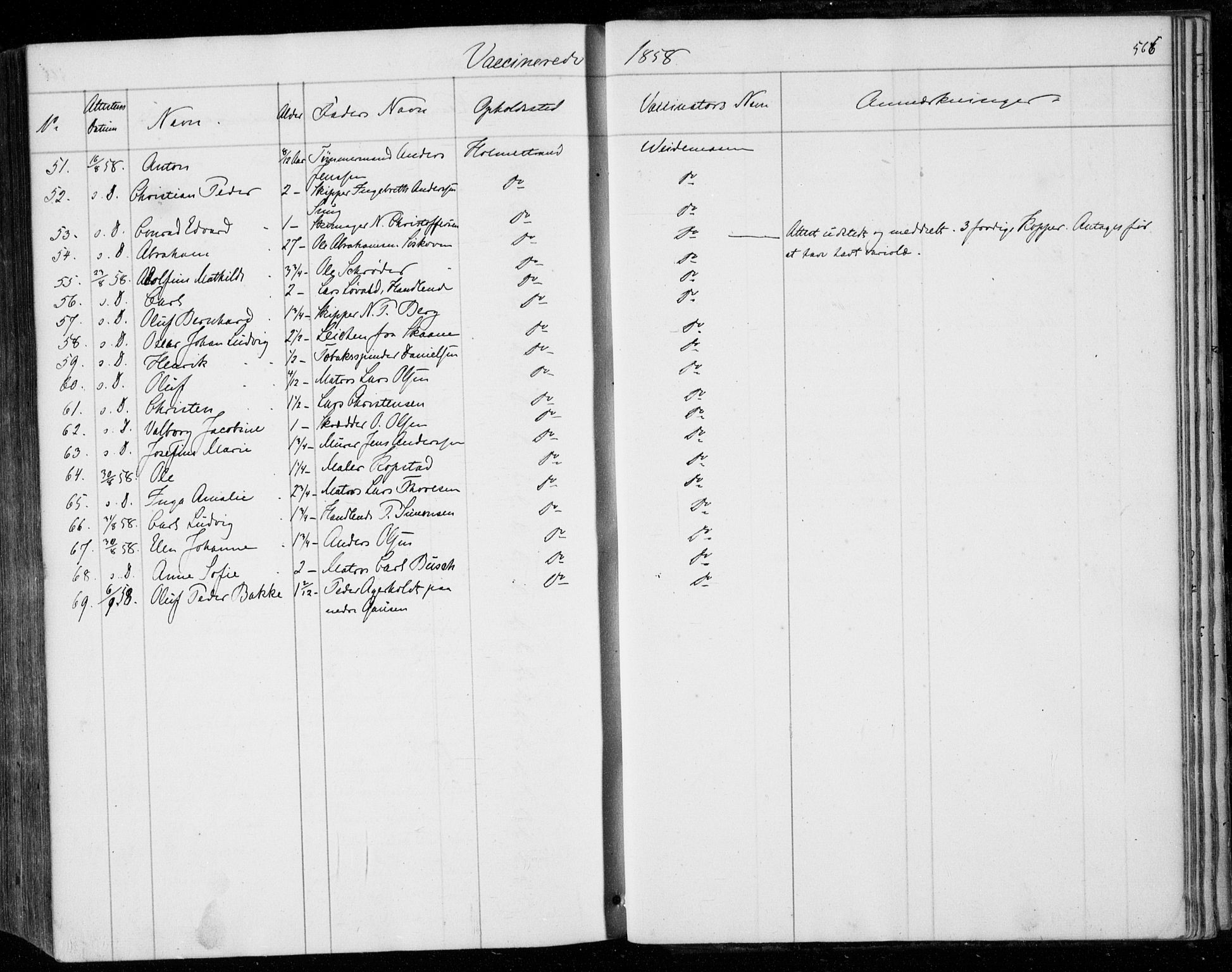 Holmestrand kirkebøker, AV/SAKO-A-346/F/Fa/L0002: Parish register (official) no. 2, 1840-1866, p. 566