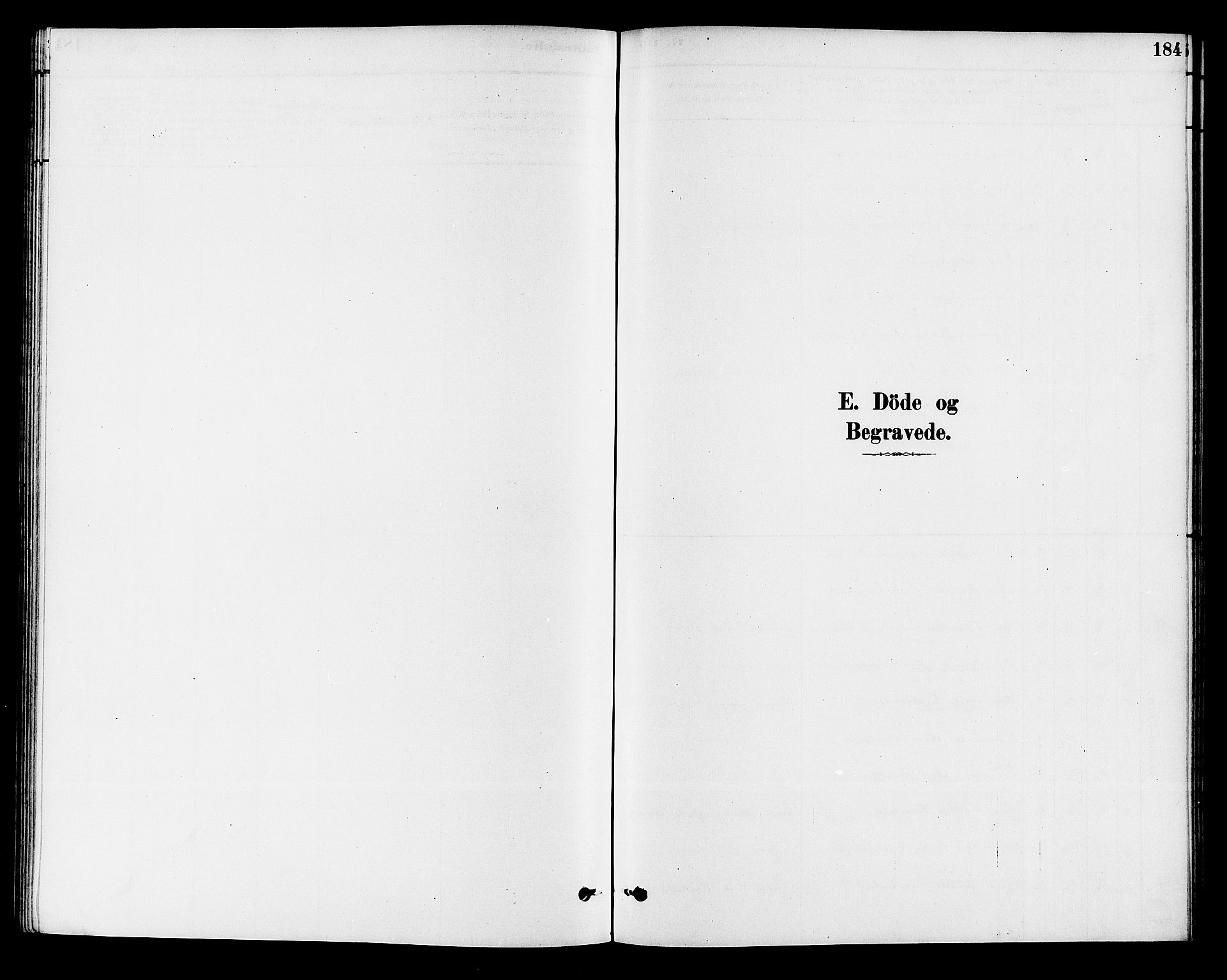 Krødsherad kirkebøker, SAKO/A-19/G/Ga/L0001: Parish register (copy) no. 1, 1879-1893, p. 184
