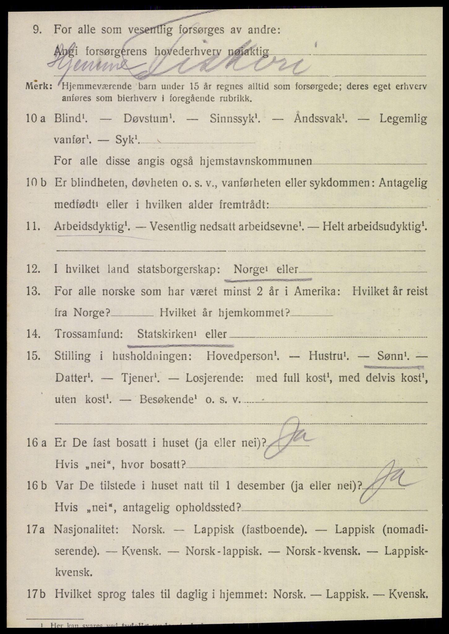 SAT, 1920 census for Herøy, 1920, p. 4973