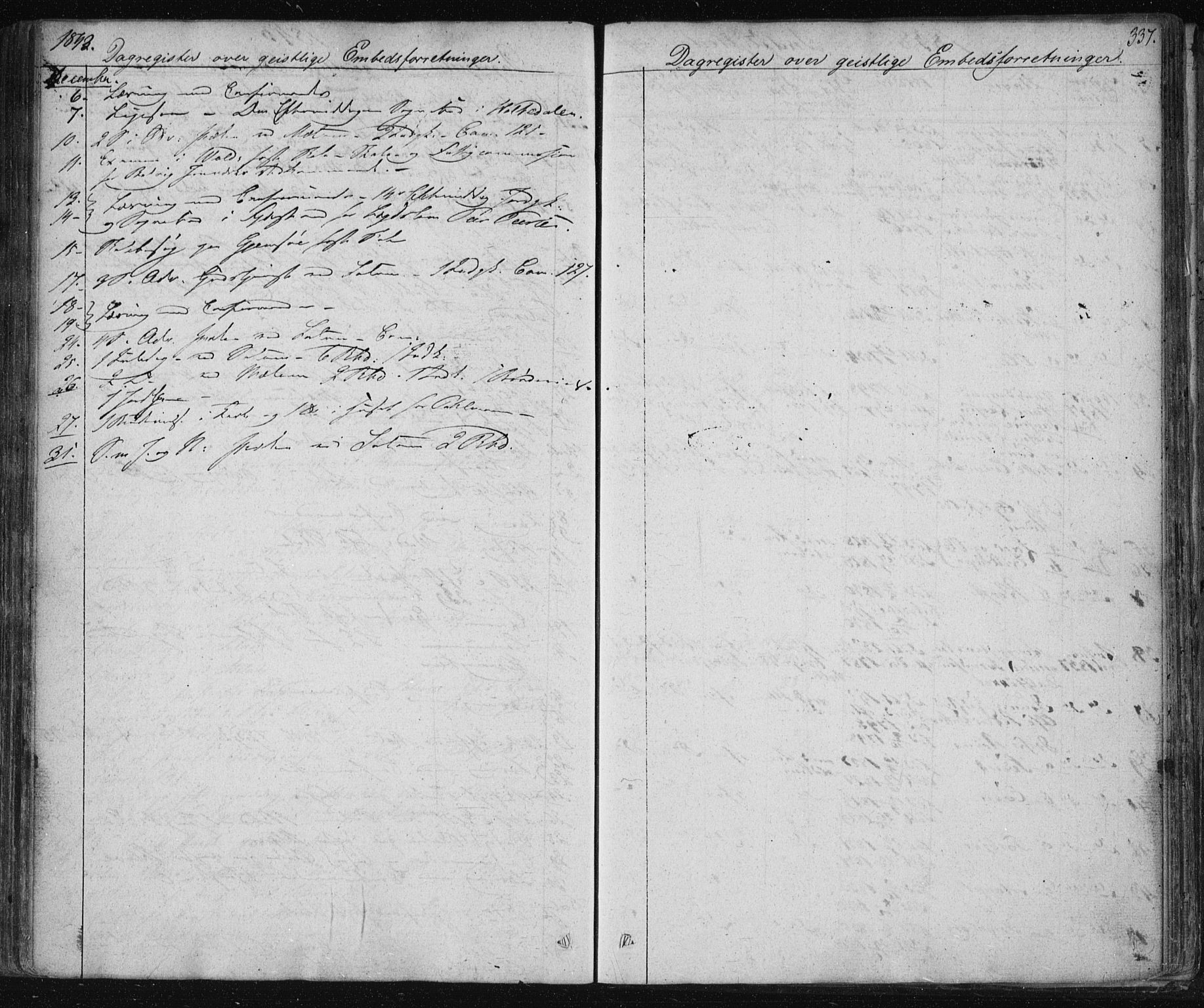 Solum kirkebøker, AV/SAKO-A-306/F/Fa/L0005: Parish register (official) no. I 5, 1833-1843, p. 337