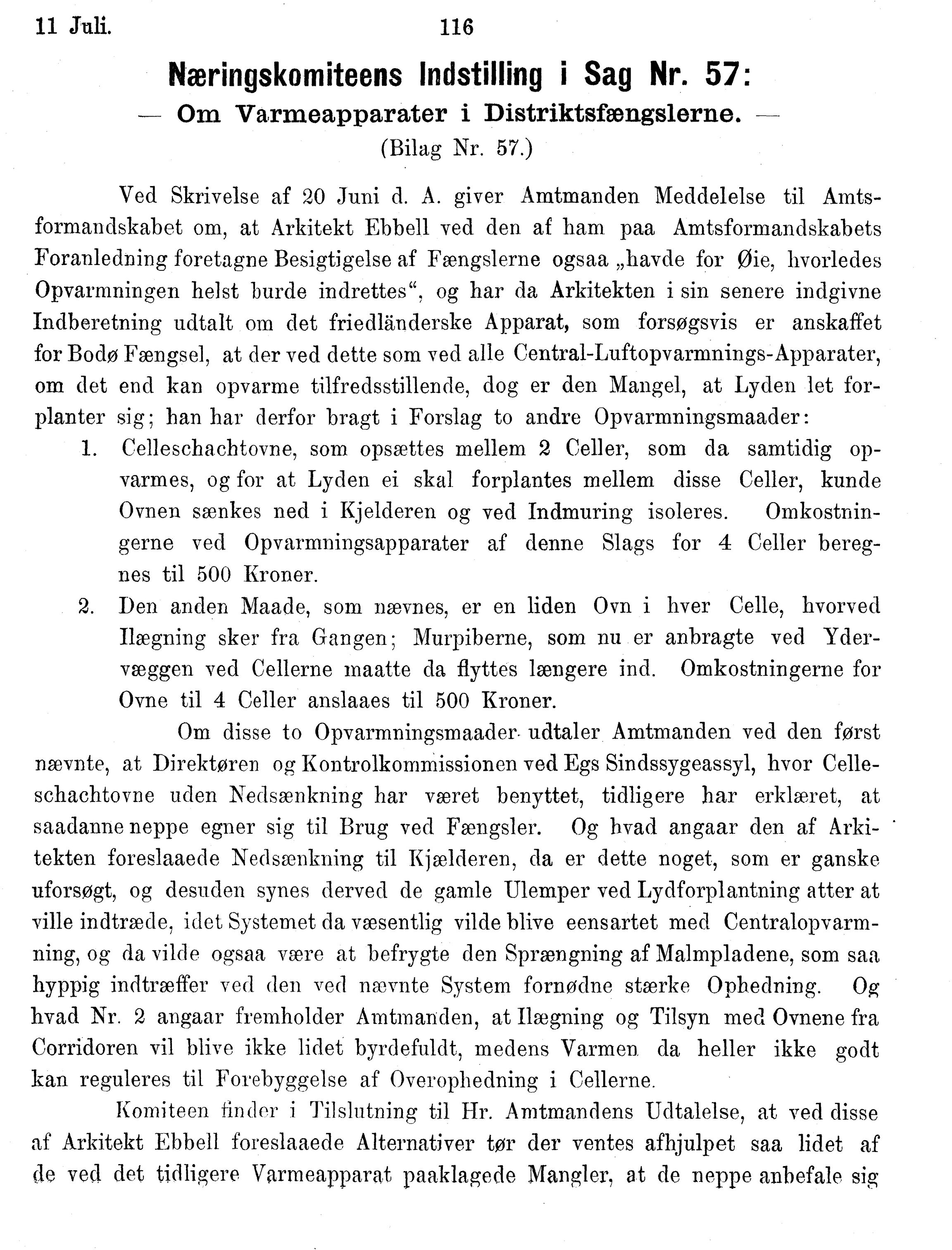 Nordland Fylkeskommune. Fylkestinget, AIN/NFK-17/176/A/Ac/L0014: Fylkestingsforhandlinger 1881-1885, 1881-1885