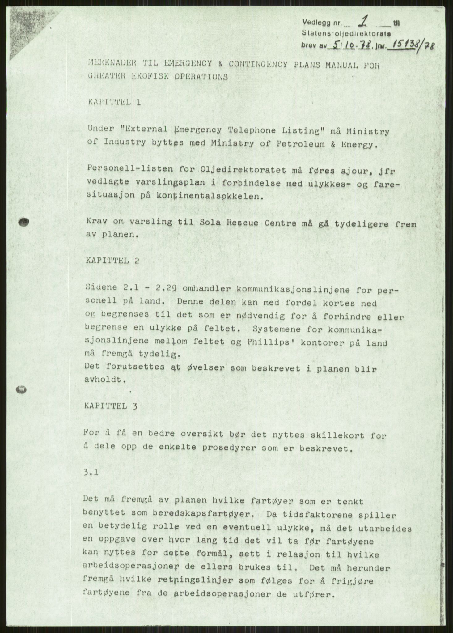 Justisdepartementet, Granskningskommisjonen ved Alexander Kielland-ulykken 27.3.1980, AV/RA-S-1165/D/L0010: E CFEM (E20-E35 av 35)/G Oljedirektoratet (Doku.liste + G1-G3, G6-G8 av 8), 1980-1981, p. 671