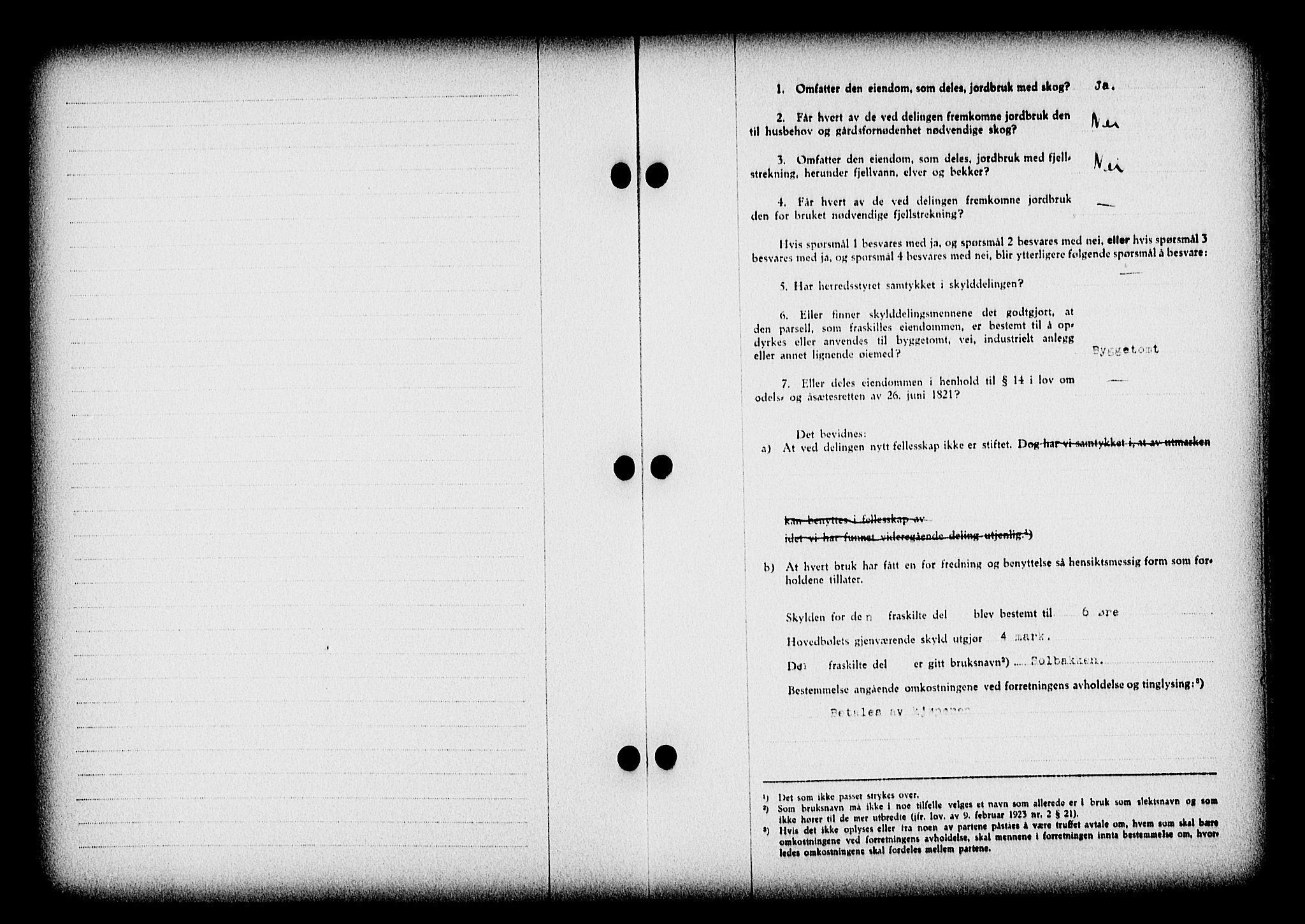 Nedenes sorenskriveri, AV/SAK-1221-0006/G/Gb/Gba/L0047: Mortgage book no. A-I, 1939-1940, Diary no: : 1045/1939