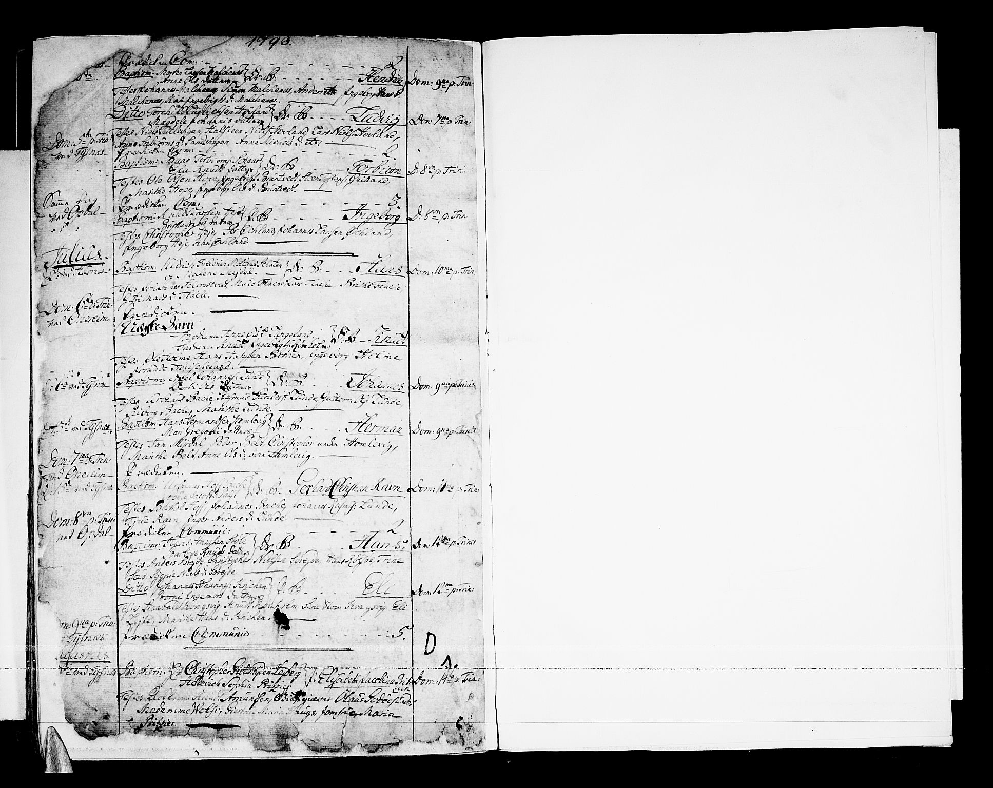 Tysnes sokneprestembete, SAB/A-78601/H/Haa: Parish register (official) no. A 5, 1762-1793