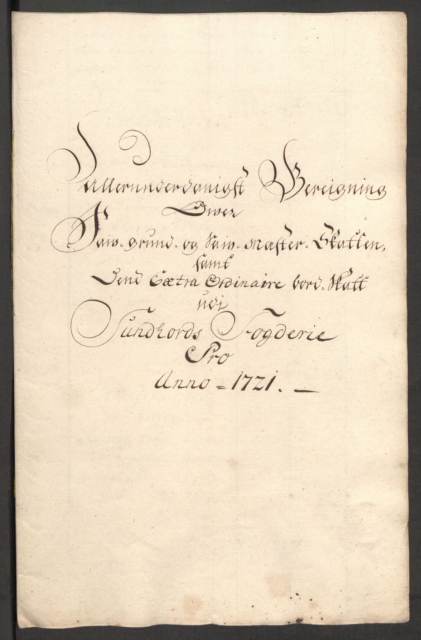Rentekammeret inntil 1814, Reviderte regnskaper, Fogderegnskap, RA/EA-4092/R48/L3000: Fogderegnskap Sunnhordland og Hardanger, 1721, p. 76