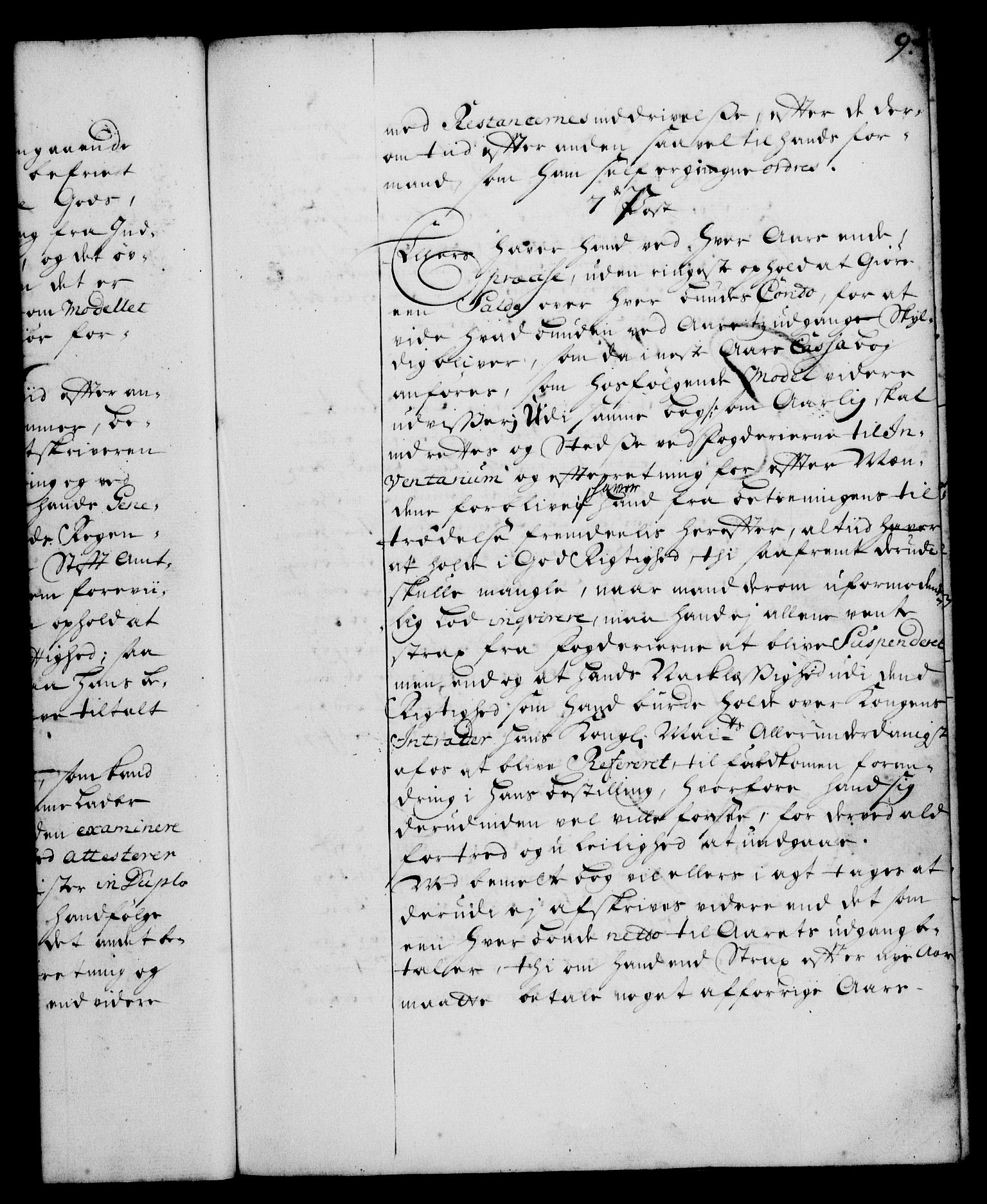 Rentekammeret, Kammerkanselliet, RA/EA-3111/G/Gg/Ggi/L0001: Norsk instruksjonsprotokoll med register (merket RK 53.34), 1720-1729, p. 9