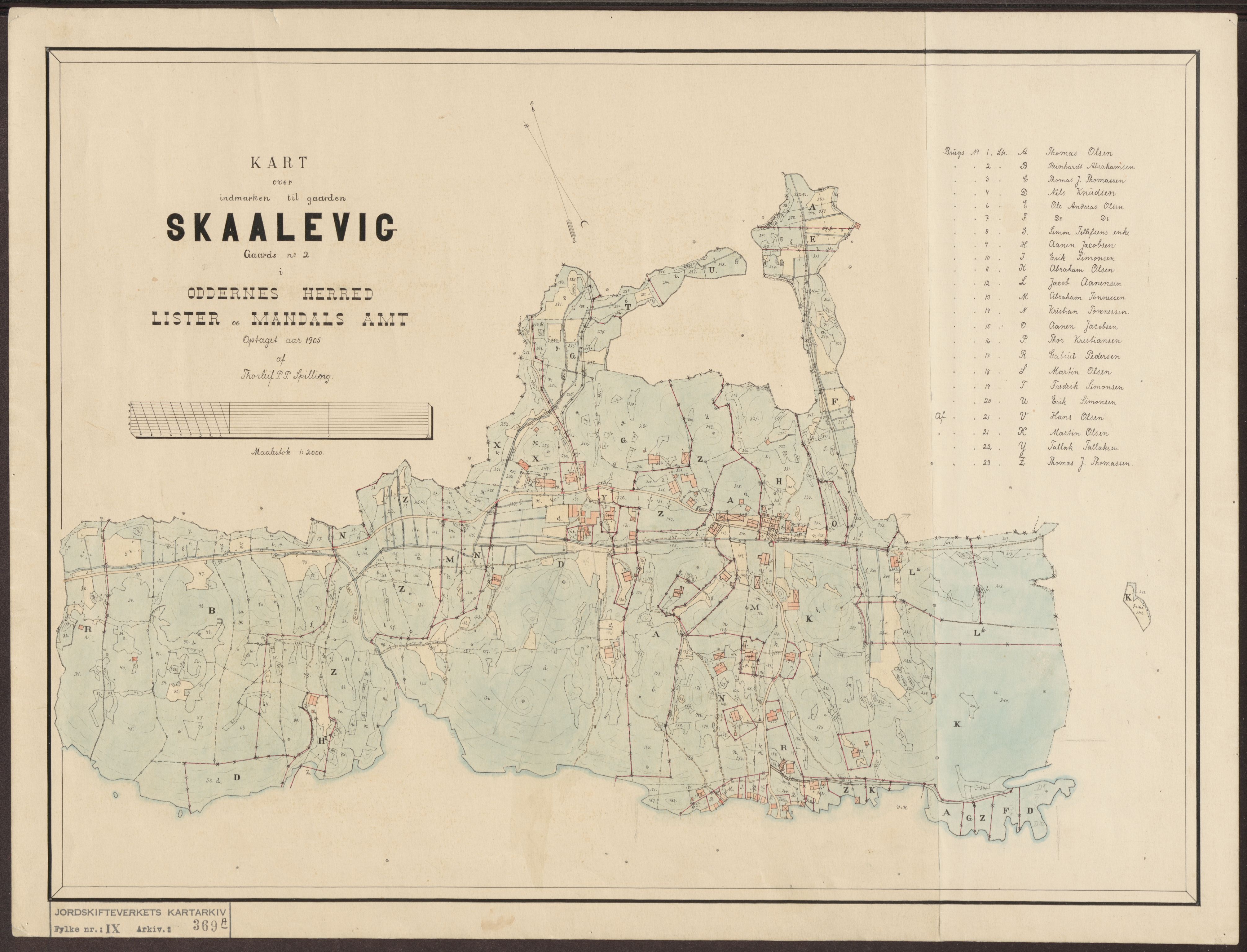 Jordskifteverkets kartarkiv, RA/S-3929/T, 1859-1988, p. 418
