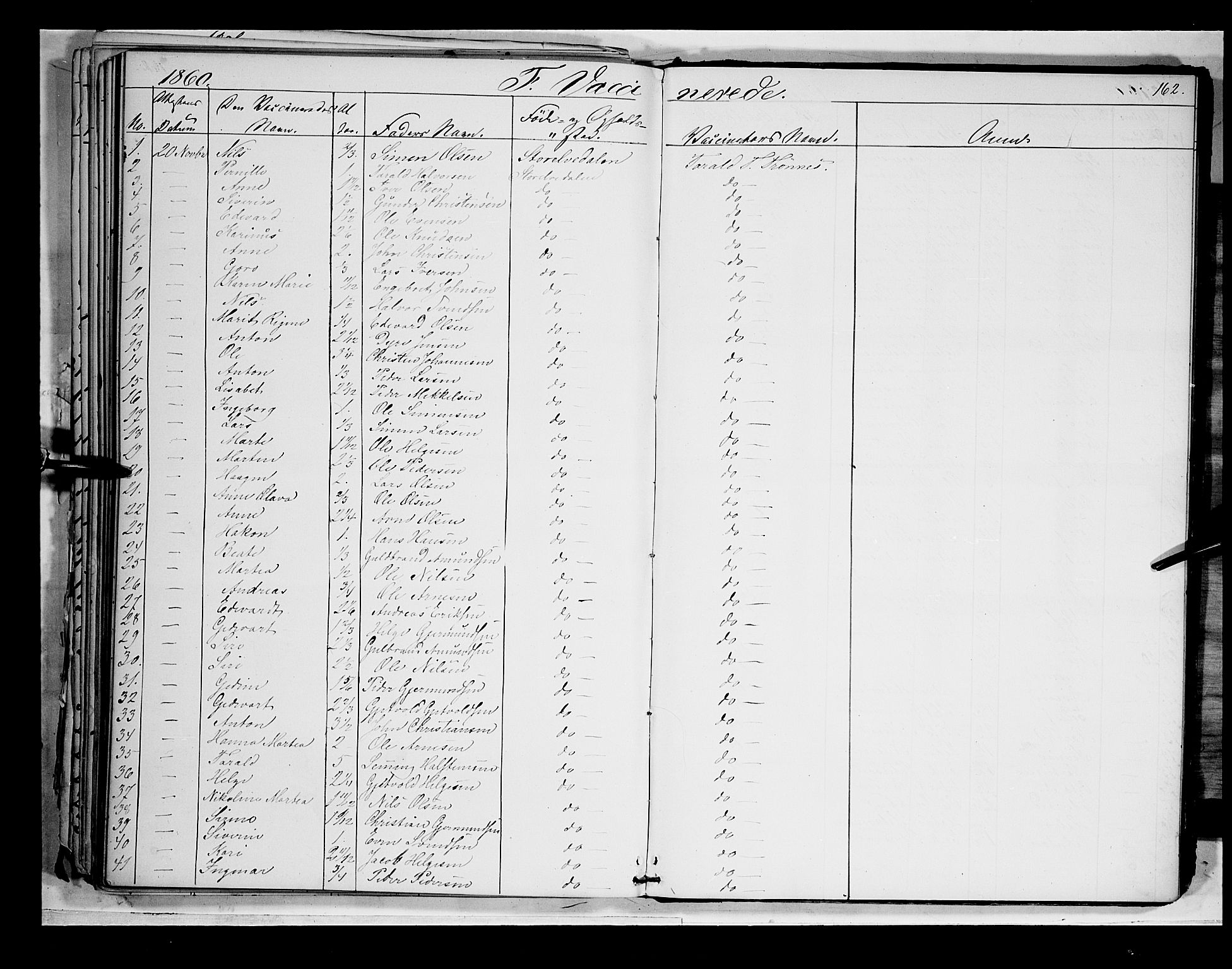Åmot prestekontor, Hedmark, SAH/PREST-056/H/Ha/Haa/L0007: Parish register (official) no. 7, 1860-1870, p. 162