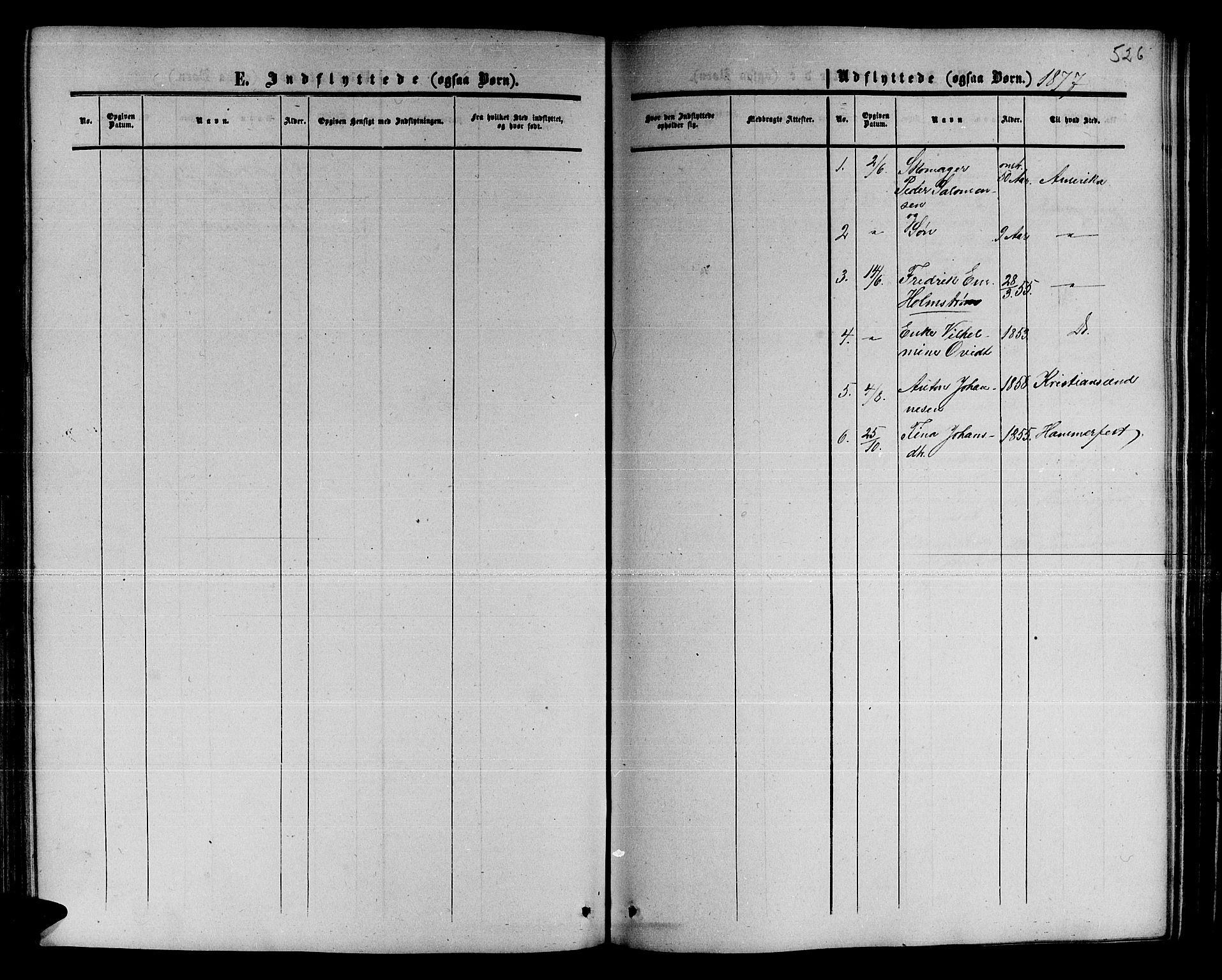 Alta sokneprestkontor, SATØ/S-1338/H/Hb/L0001.klokk: Parish register (copy) no. 1, 1858-1878, p. 525-526