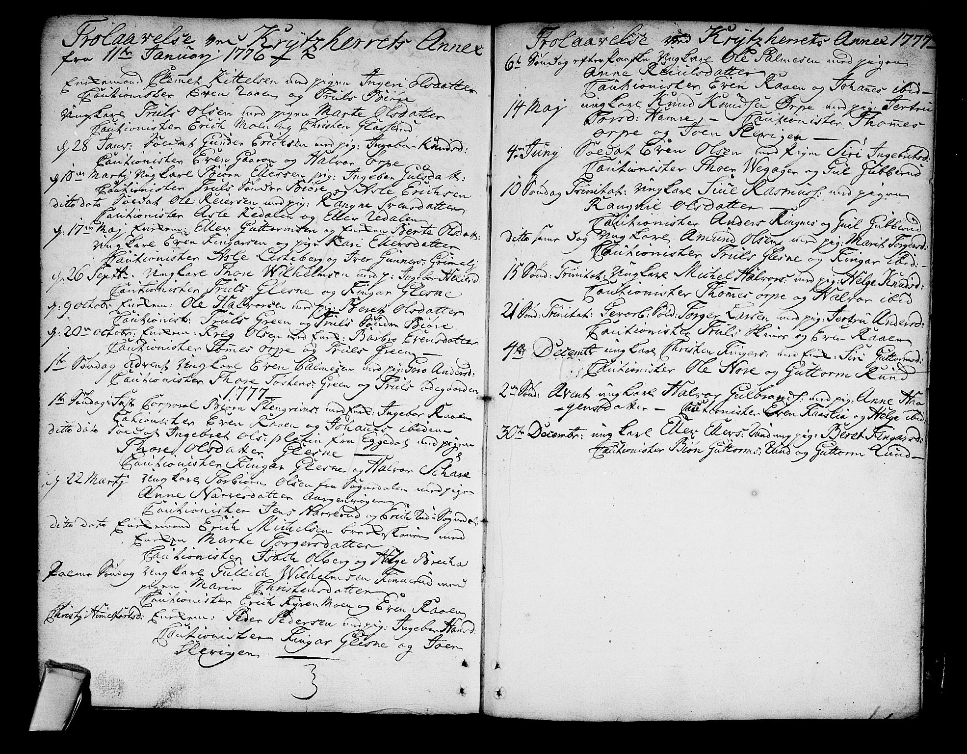 Sigdal kirkebøker, AV/SAKO-A-245/F/Fa/L0001: Parish register (official) no. I 1, 1722-1777