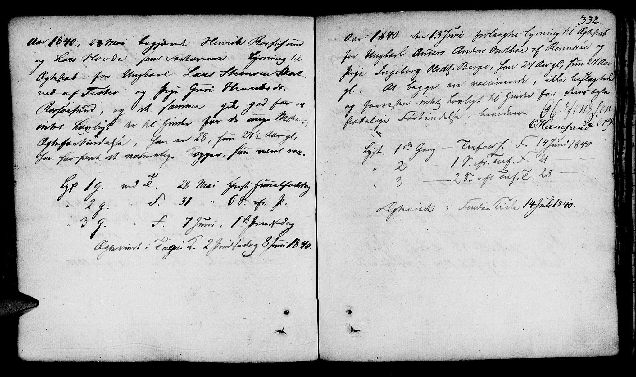 Finnøy sokneprestkontor, AV/SAST-A-101825/H/Ha/Haa/L0005: Parish register (official) no. A 5, 1773-1816, p. 332