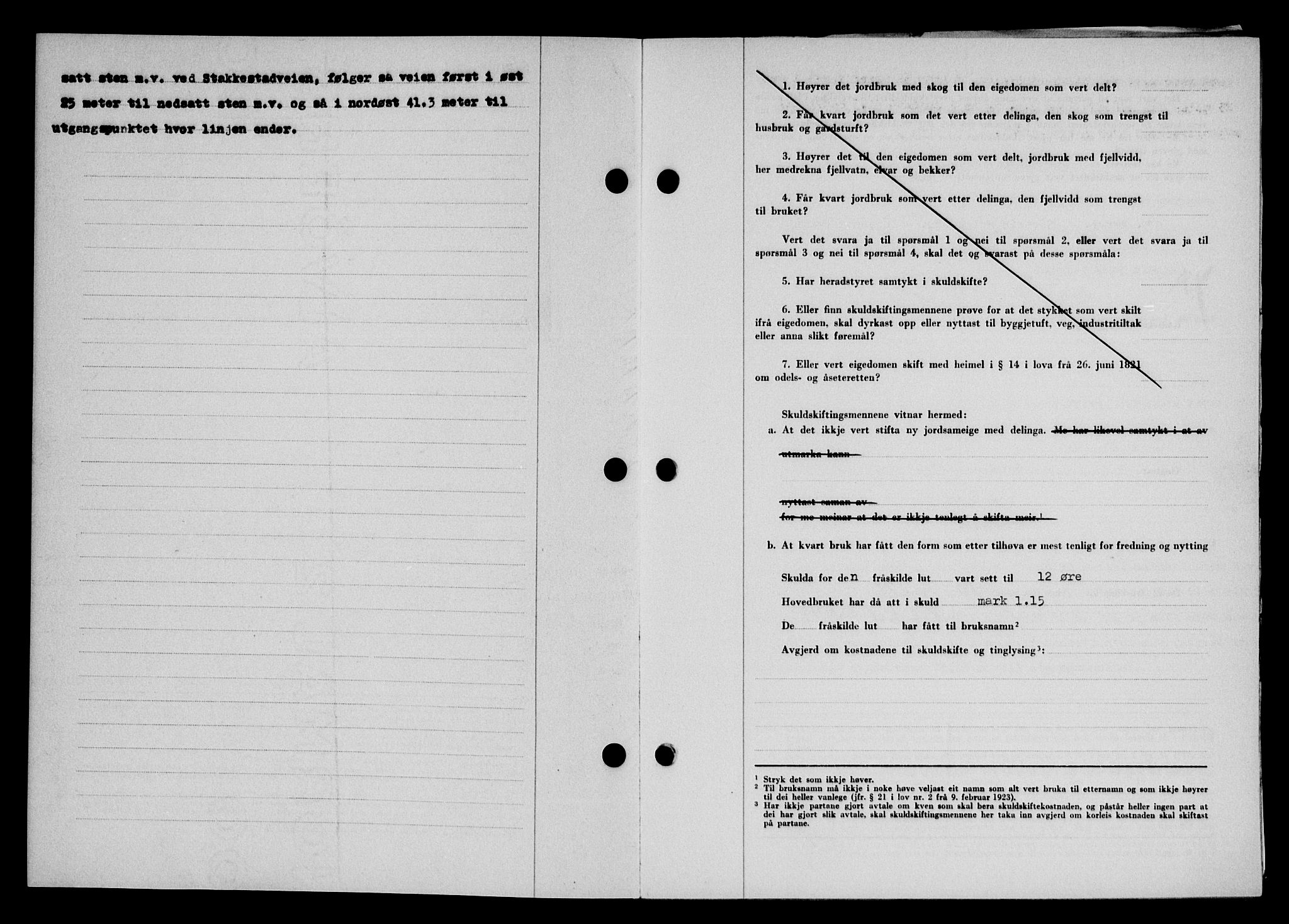 Karmsund sorenskriveri, SAST/A-100311/01/II/IIB/L0098: Mortgage book no. 78A, 1949-1950, Diary no: : 3391/1949