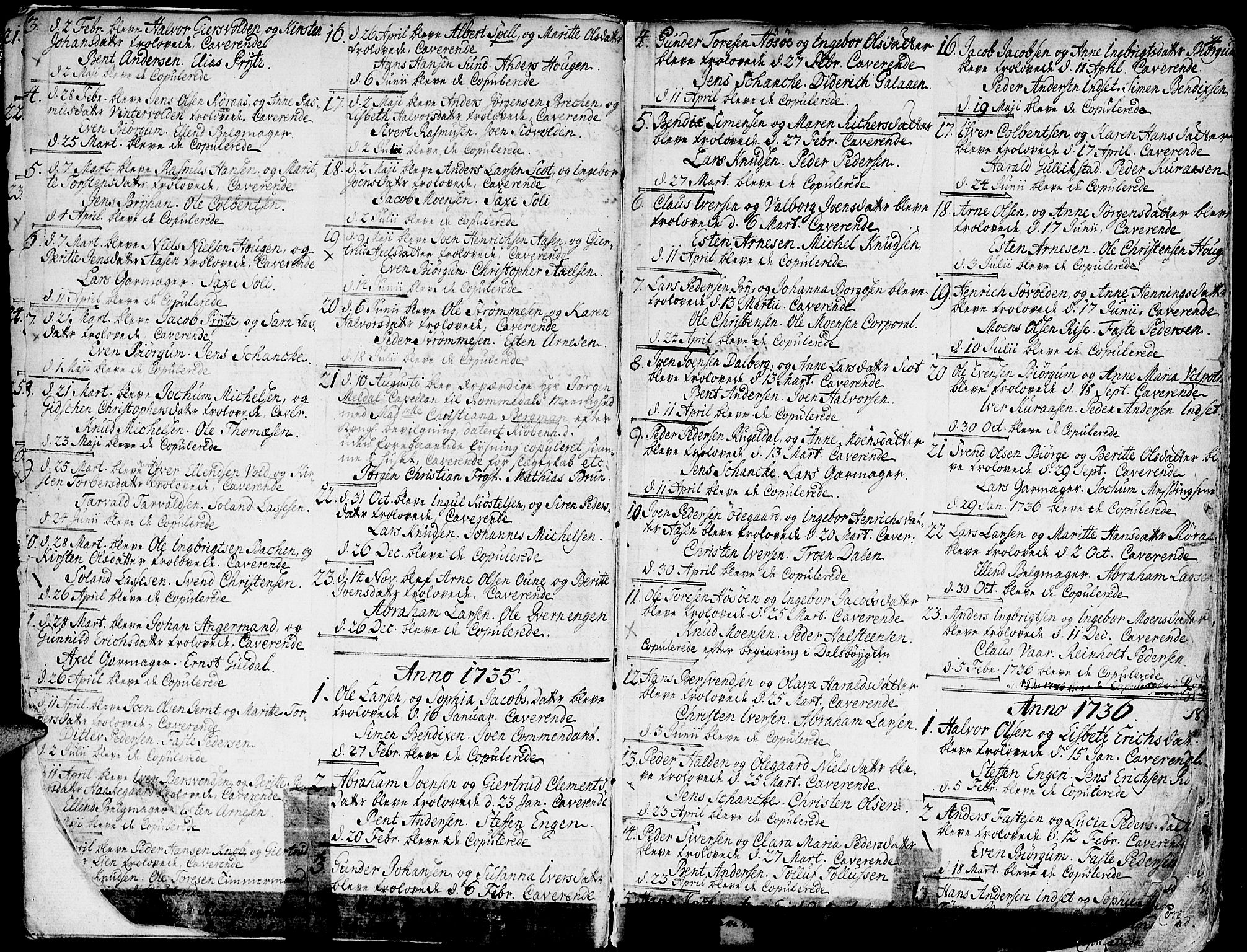 Ministerialprotokoller, klokkerbøker og fødselsregistre - Sør-Trøndelag, SAT/A-1456/681/L0925: Parish register (official) no. 681A03, 1727-1766, p. 4