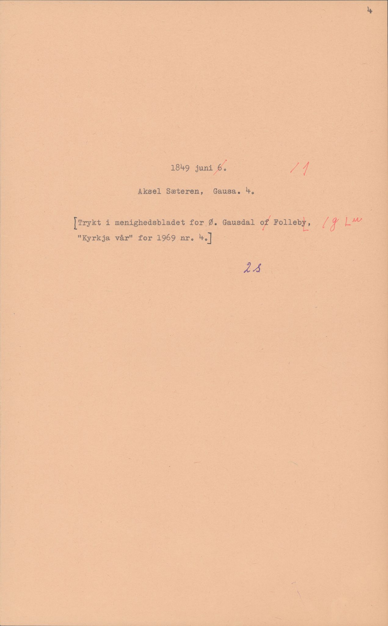 Samlinger til kildeutgivelse, Amerikabrevene, AV/RA-EA-4057/F/L0015: Innlån fra Oppland: Sæteren - Vigerust, 1838-1914, p. 23